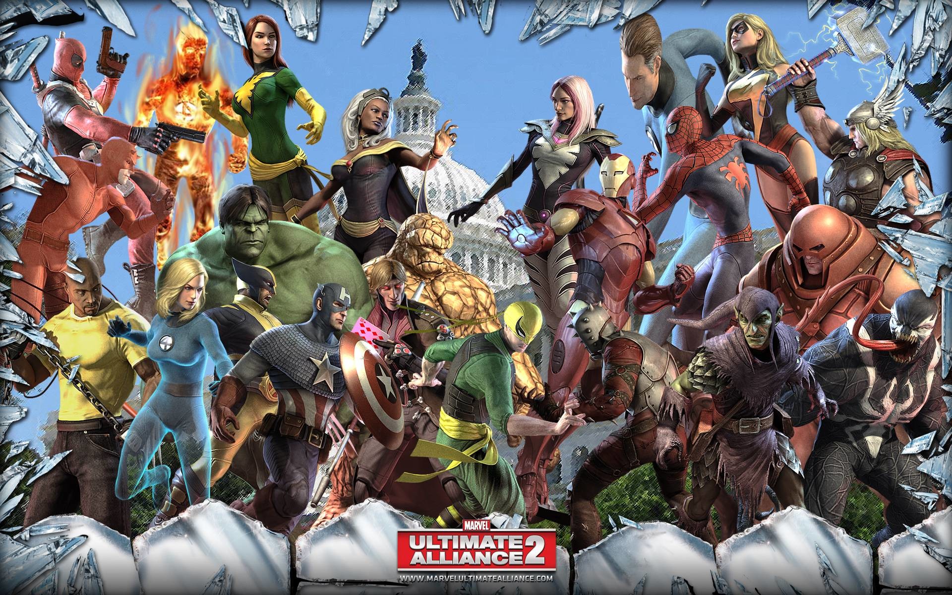 1920x1200 Ultimate Alliance 2 Characters - Viewing Gallery