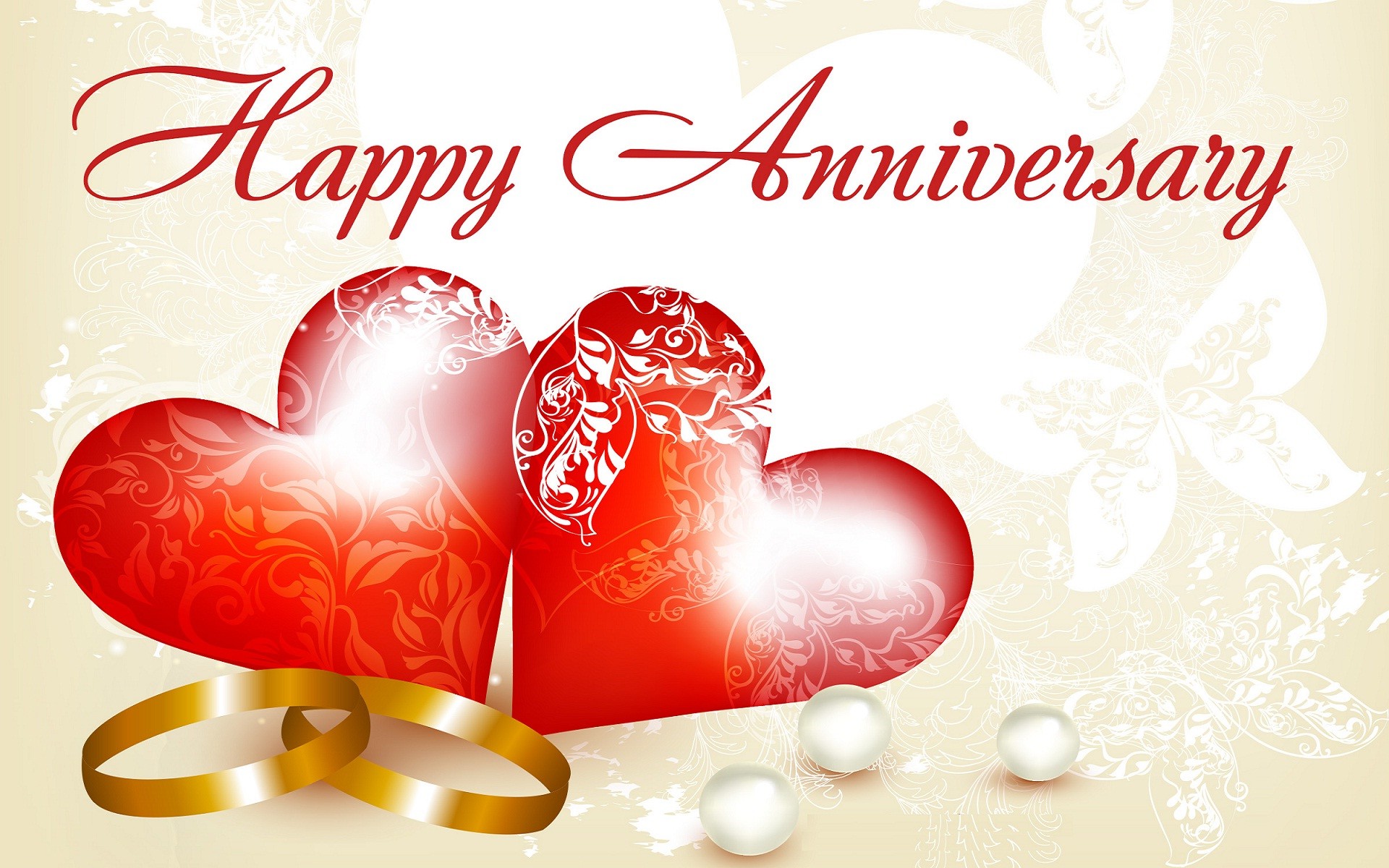 1920x1200 Happy wedding anniversary rings wide hd wallpapers | Wallpapers .