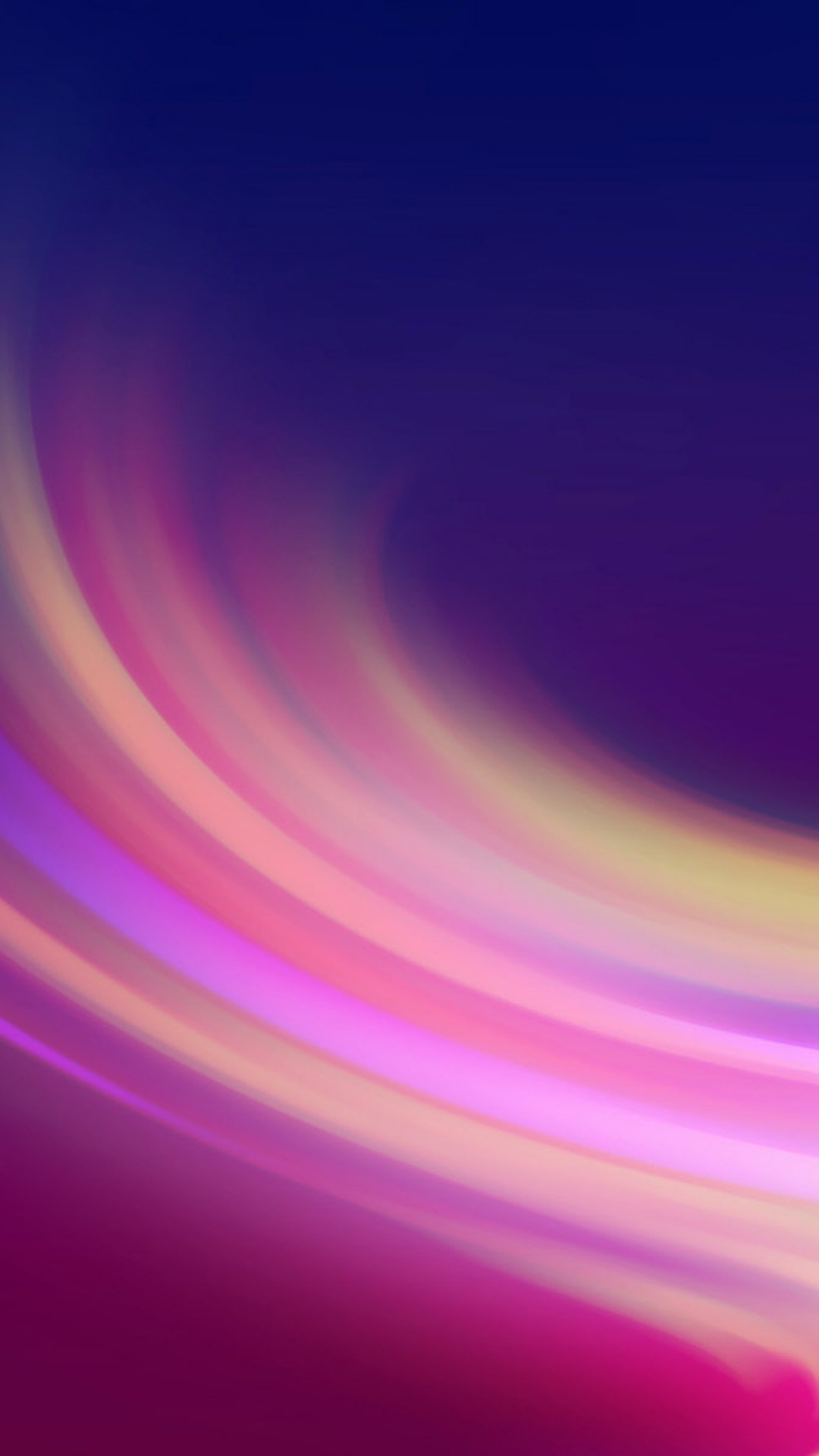 1080x1920  Wallpaper lines, wavy, bright, purple, shades
