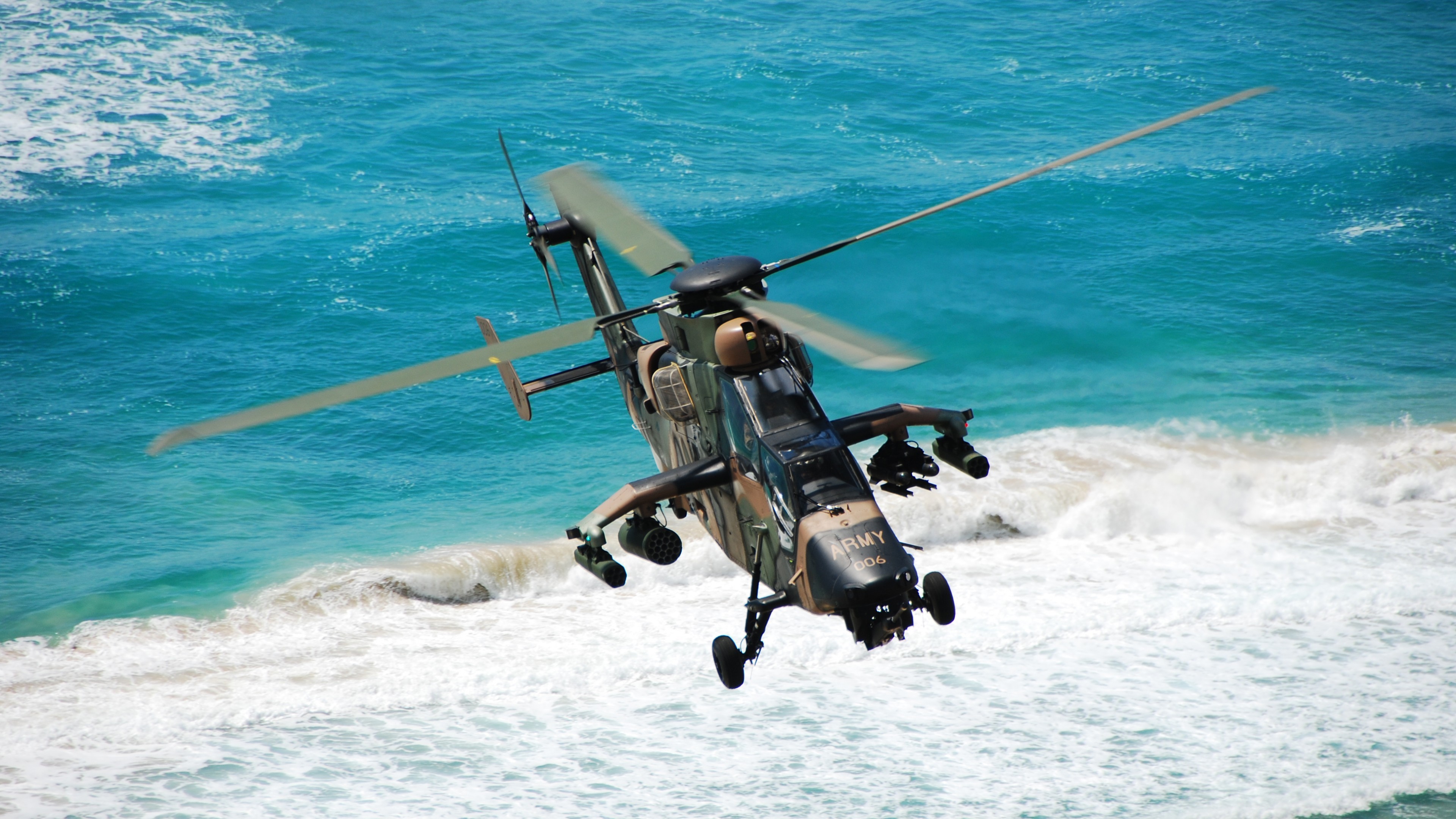 3840x2160 Tags: Eurocopter Tiger, Attack helicopter ...