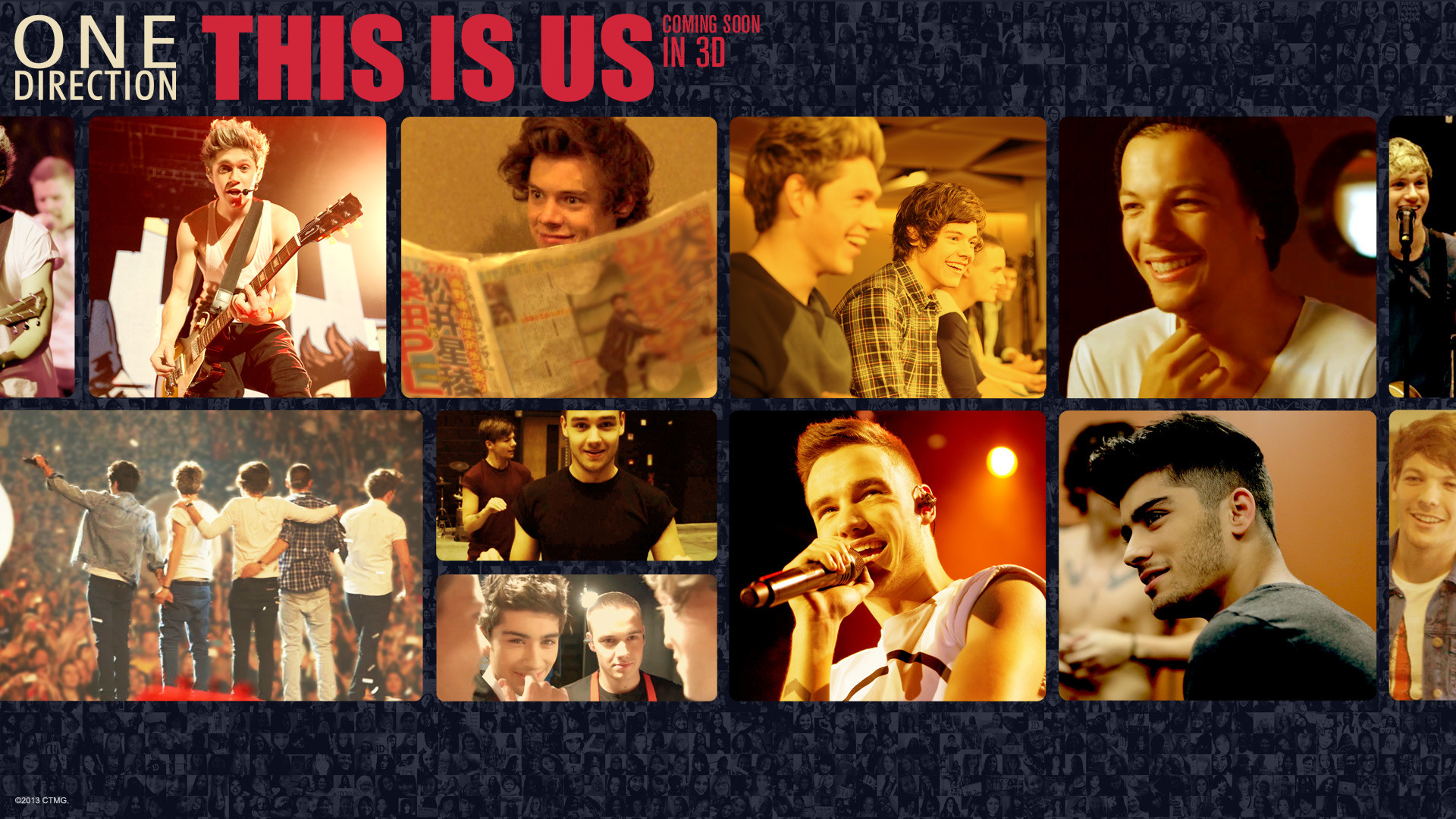 1920x1080 One Direction This Is Us Movie Wallpaper #1