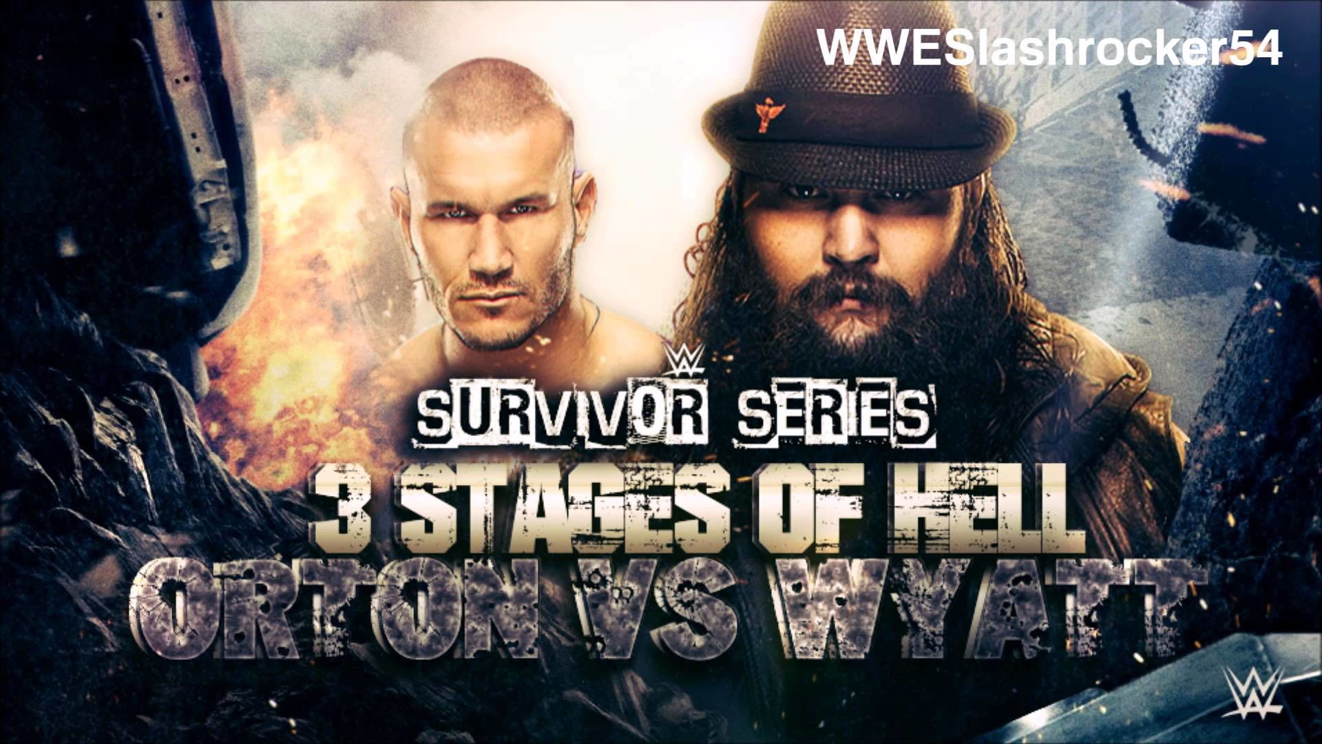 1920x1080 WWE Survivor Series 2015 - Randy Orton vs Bray Wyatt - YouTube