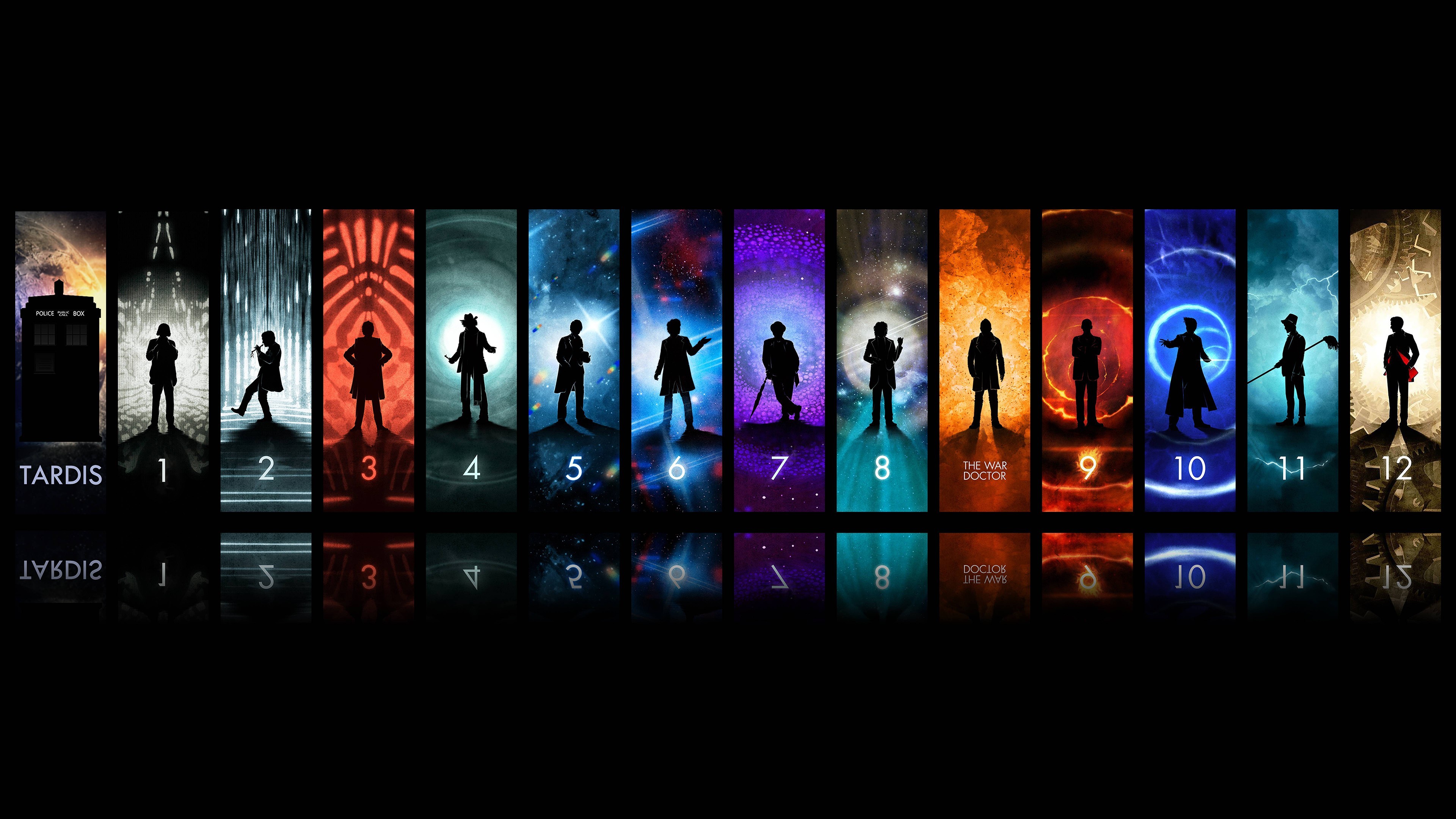 3840x2160 Doctor Who, TV, Simple Background, Time Travel Wallpapers HD / Desktop and  Mobile Backgrounds