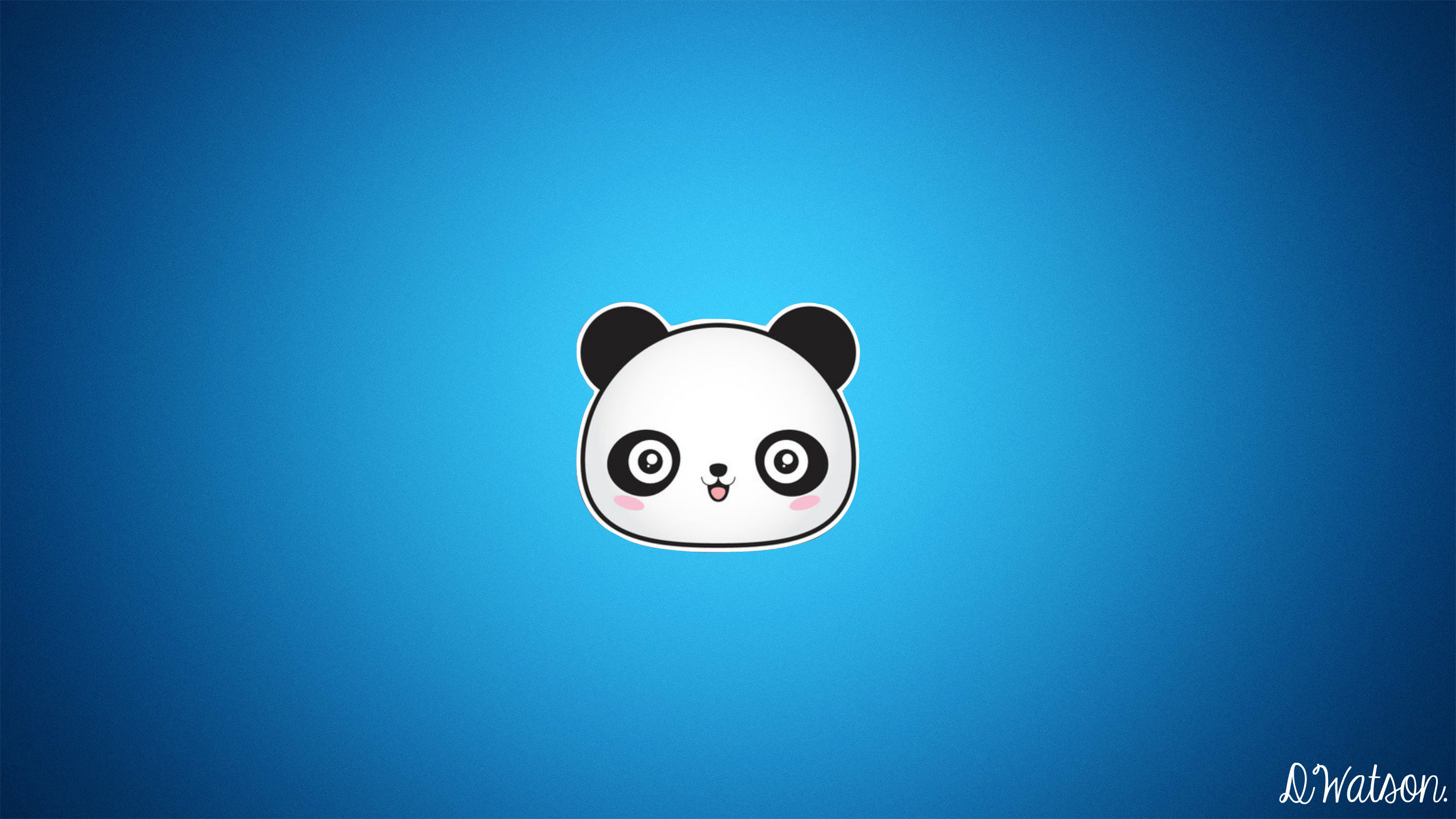 2560x1440 Cute Cartoon Panda Wallpaper WallpaperSafari