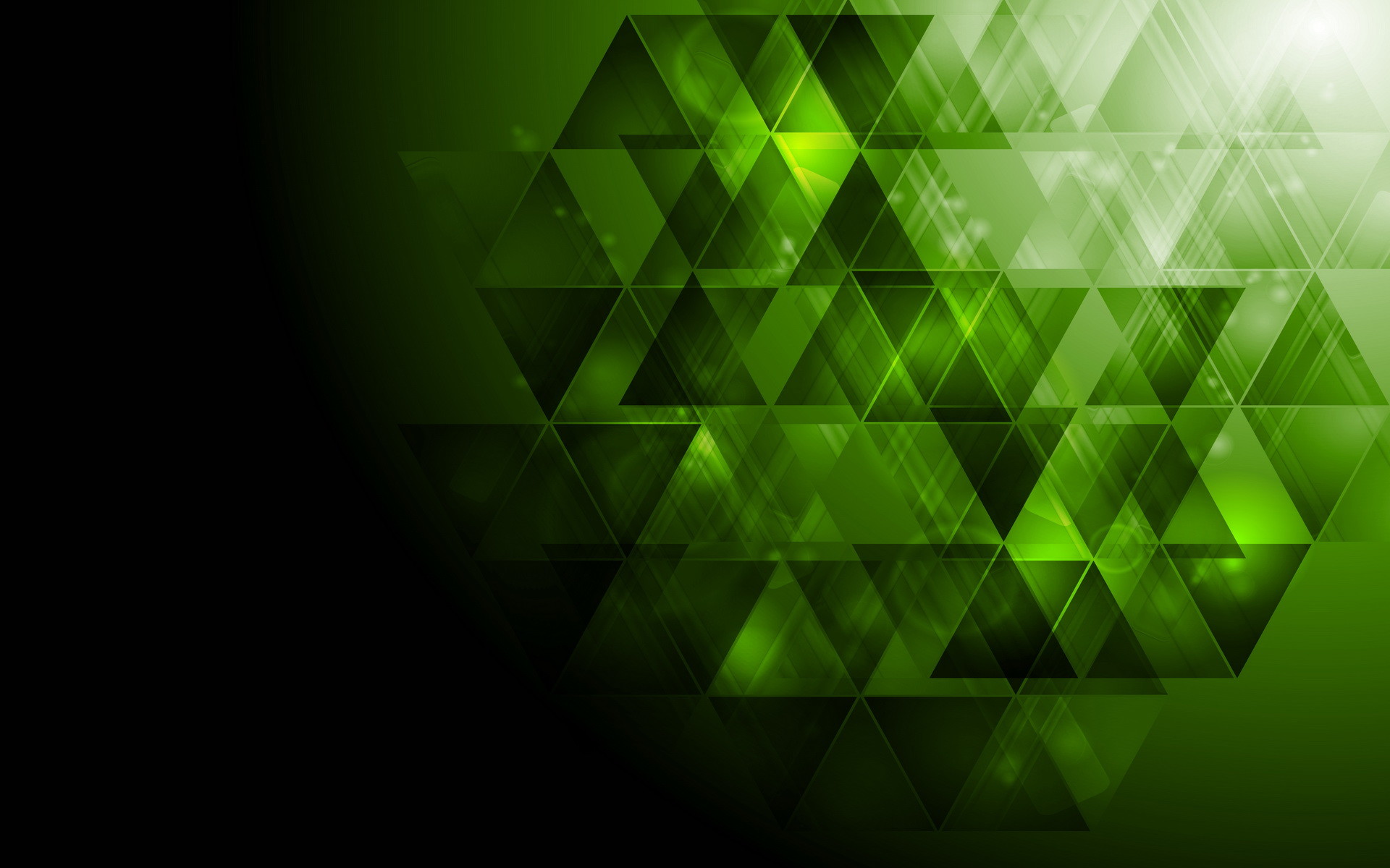 1920x1200 Abstract hi-tech design with triangles