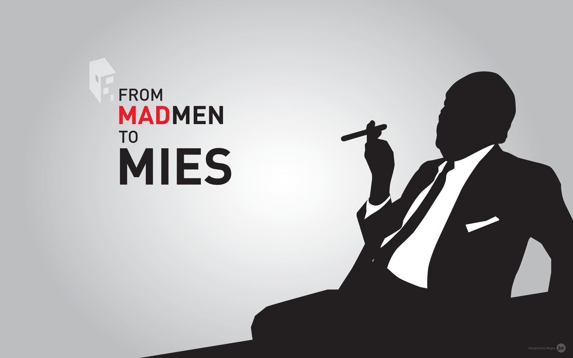1920x1200 Download the "From Mad Men to Mies" Wallpaper to your Tech Device