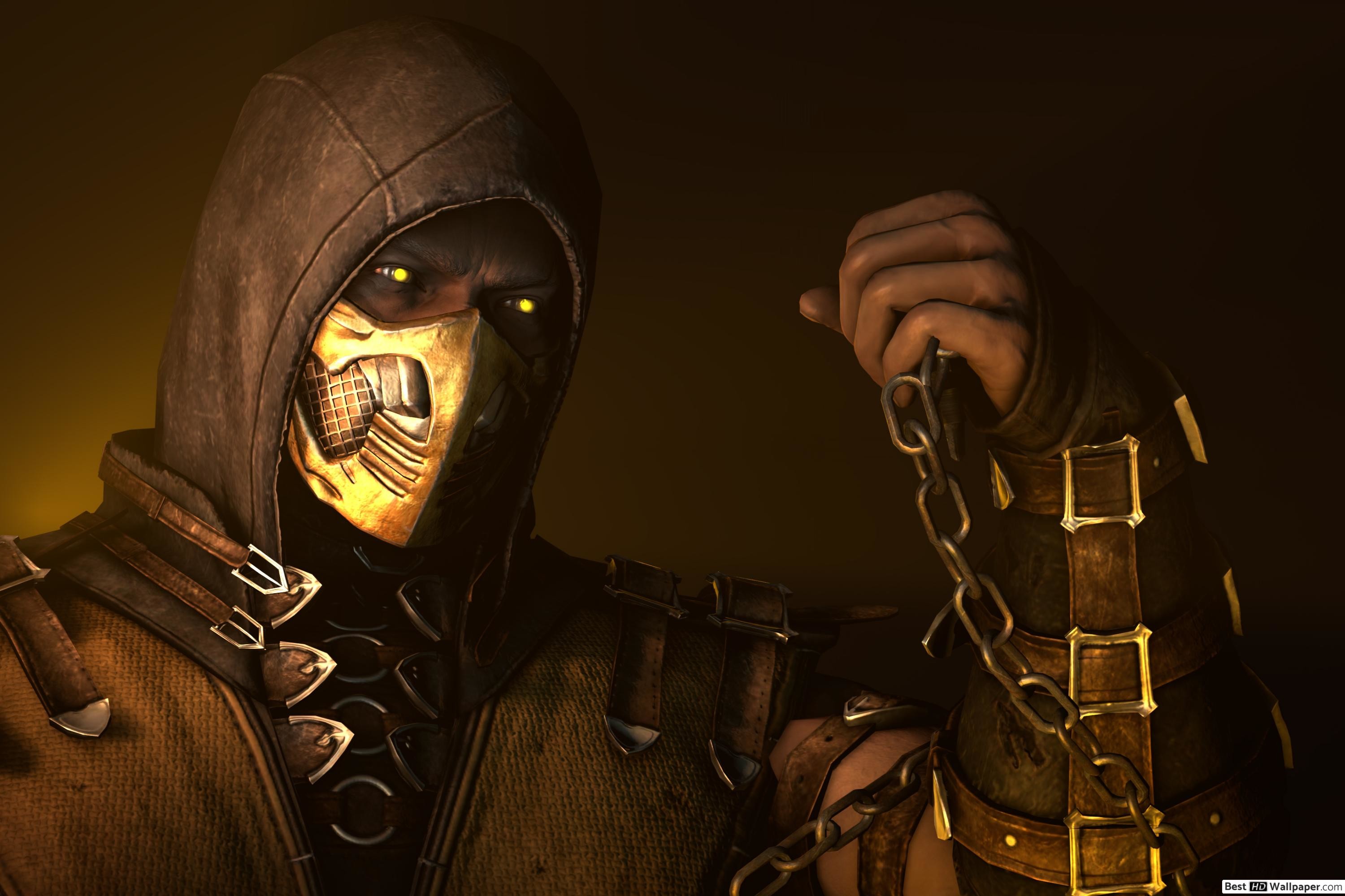 Mortal Kombat X Scorpion Wallpaper.