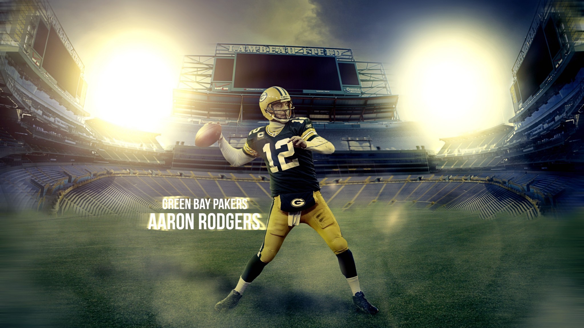2048x1152 Green Bay Packers Aaron Rodgers Pictures