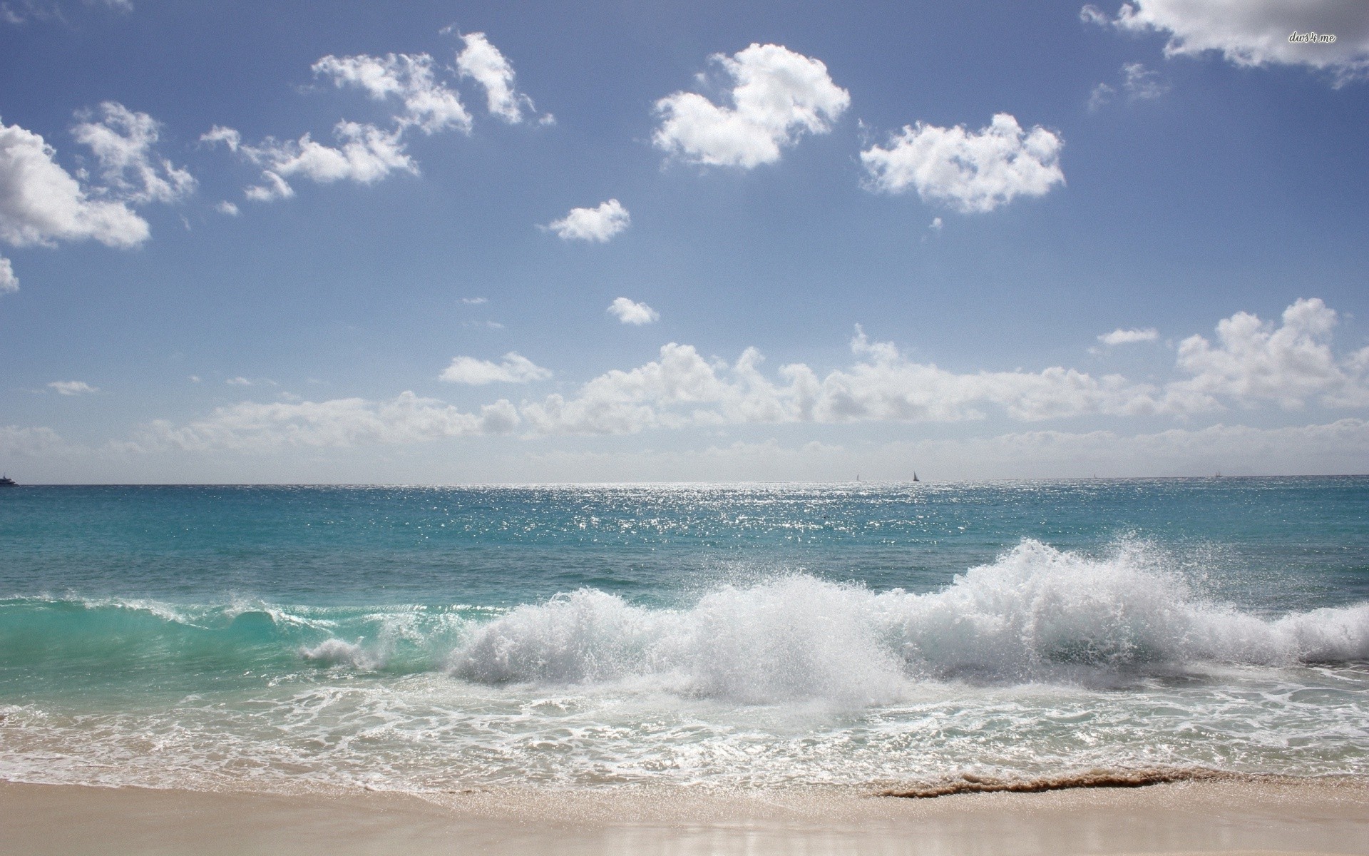 1920x1200 12794-waves-on-a-sunny-day--beach-wallpaper.jpg (1920Ã1200) |  Spiritual | Pinterest | Punta cana