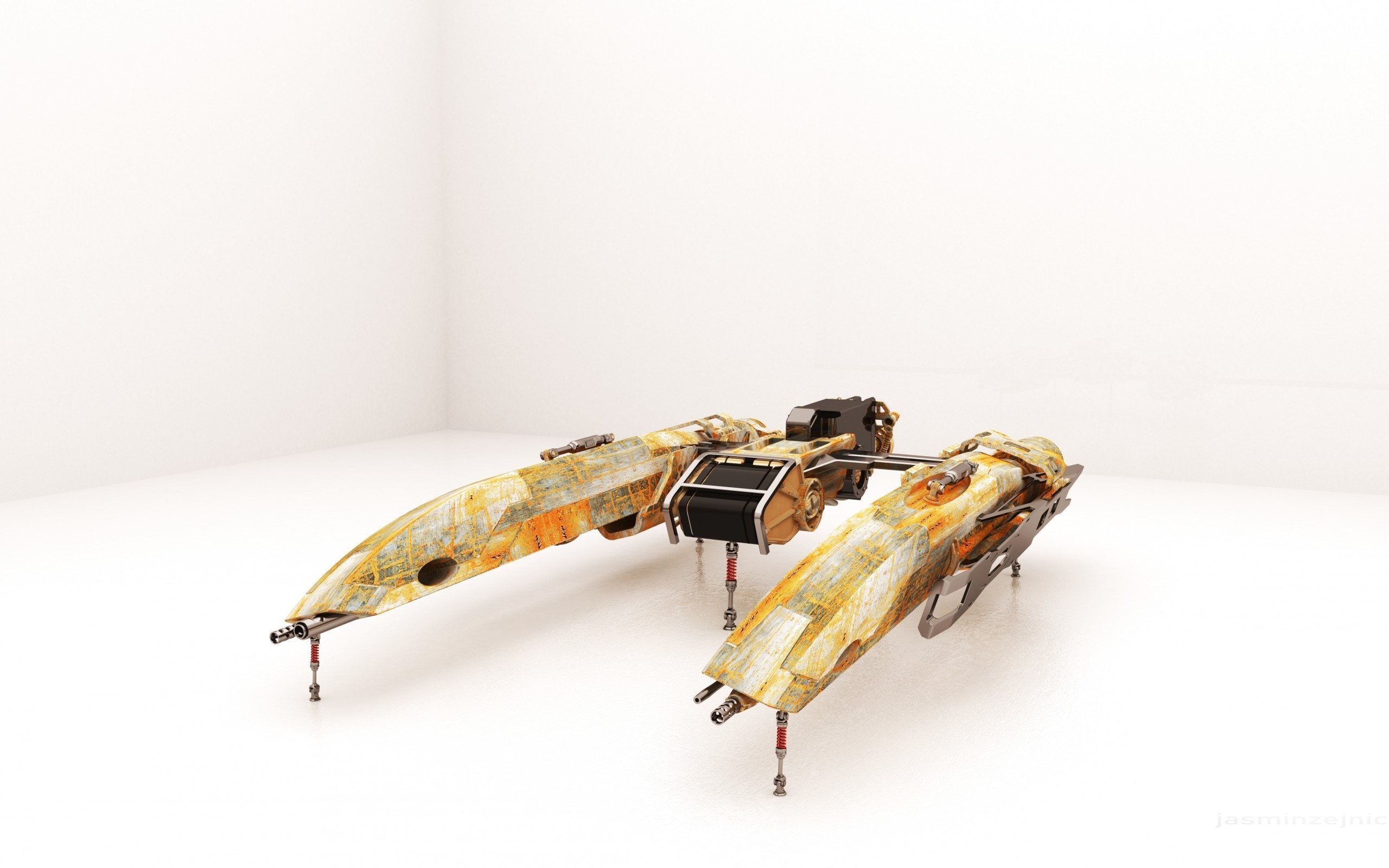 2560x1600 Star Wars, Spaceship, 3d Model