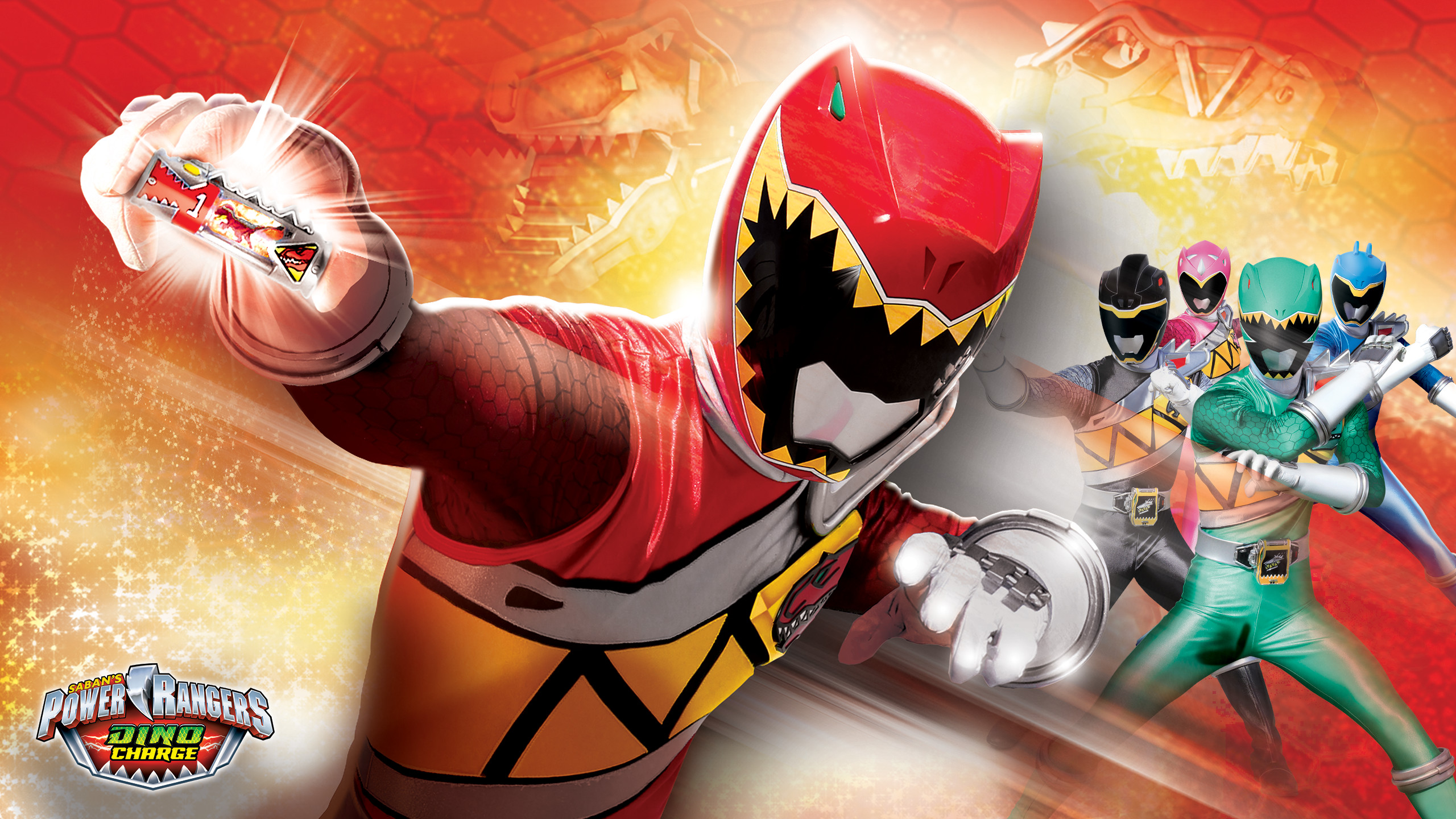 2560x1440 Dino Charge Red Ranger Wallpaper - Power Rangers - The Official .