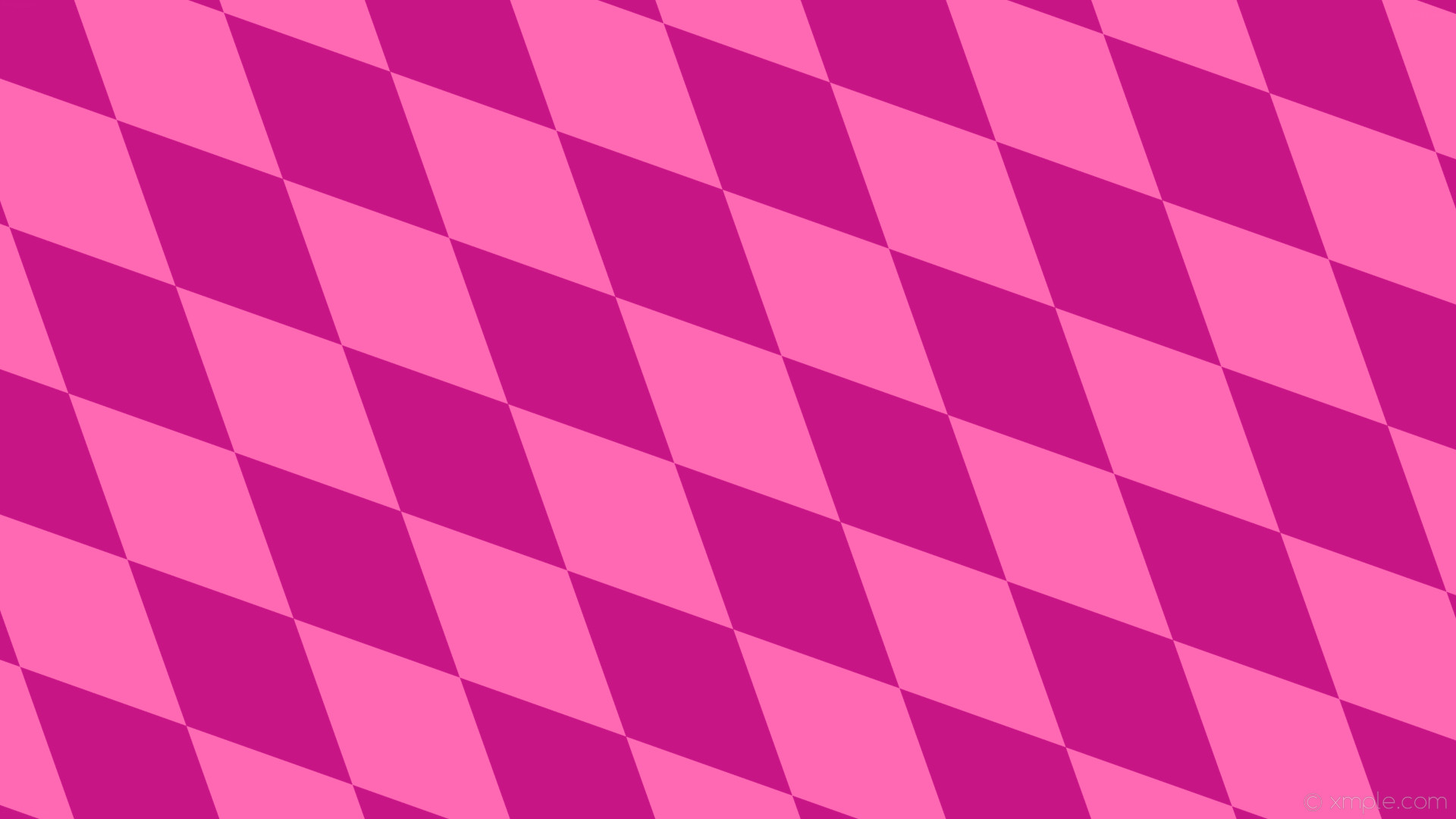 1920x1080 wallpaper pink diamond lozenge rhombus hot pink medium violet red #ff69b4  #c71585 135Â°