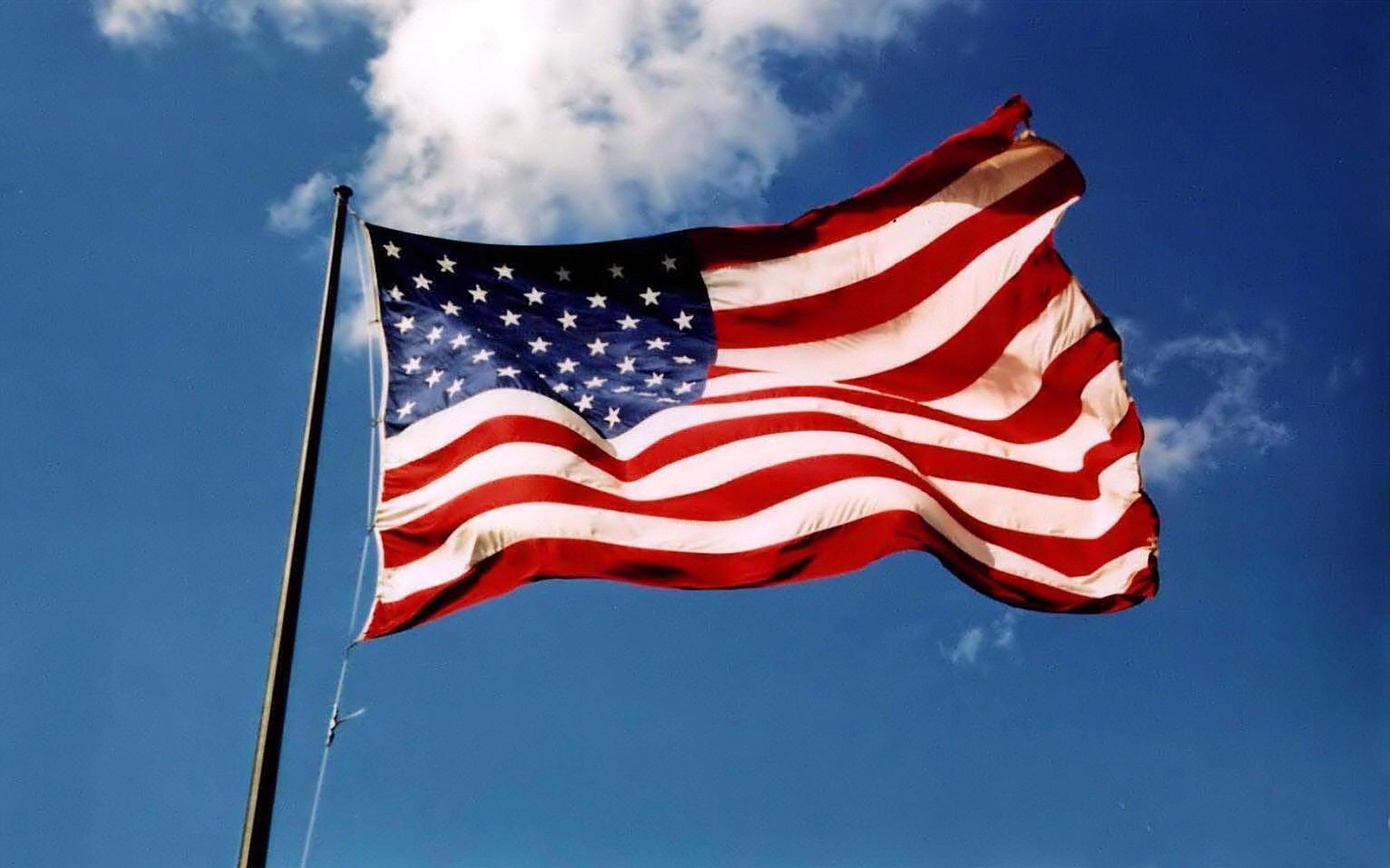 2880x1800 American Flag Wallpaper