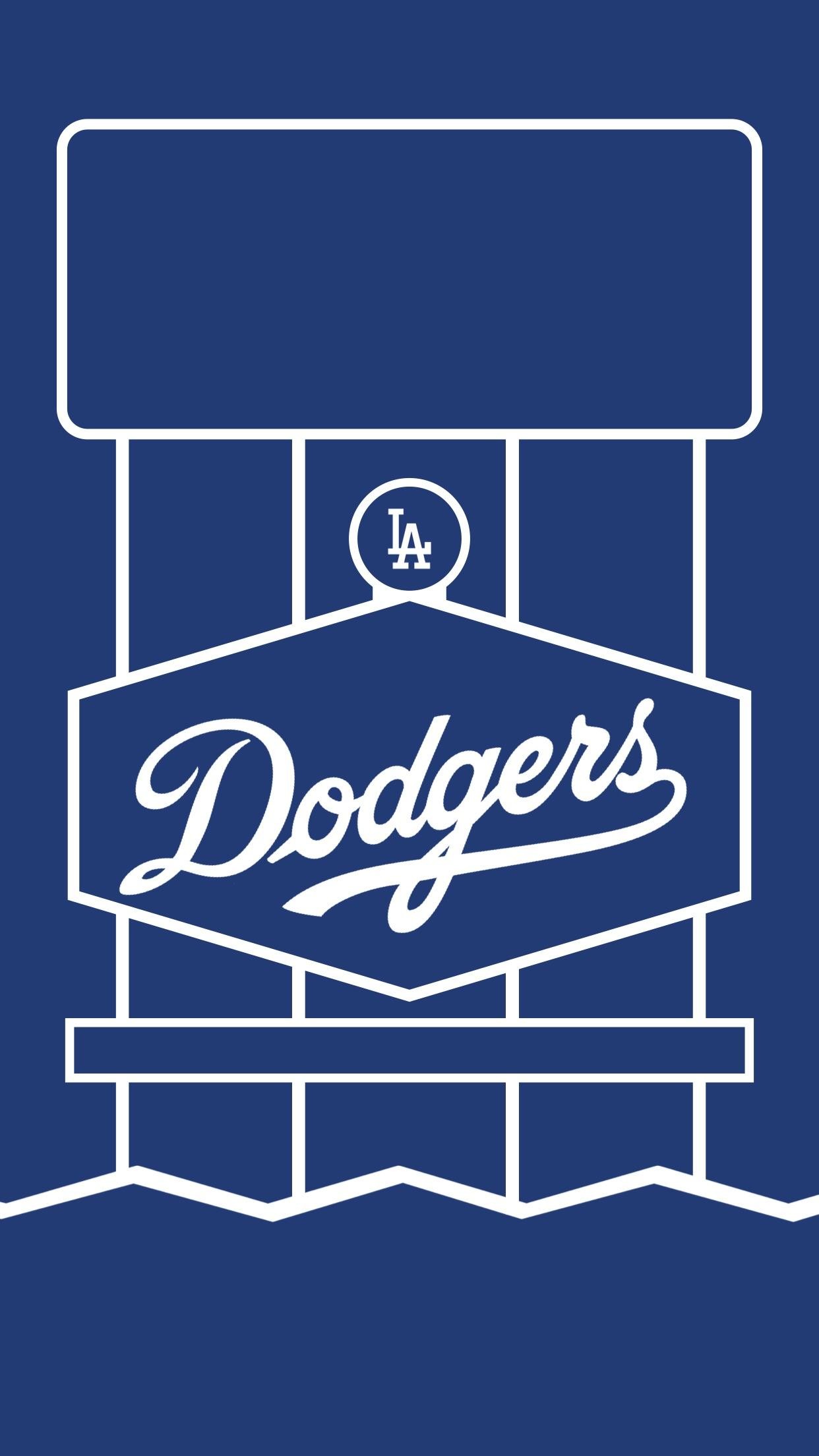 1242x2208 minimal dodger iPhone wallpaper I made! The time and date fit perfectly in  the lights rectangle ...