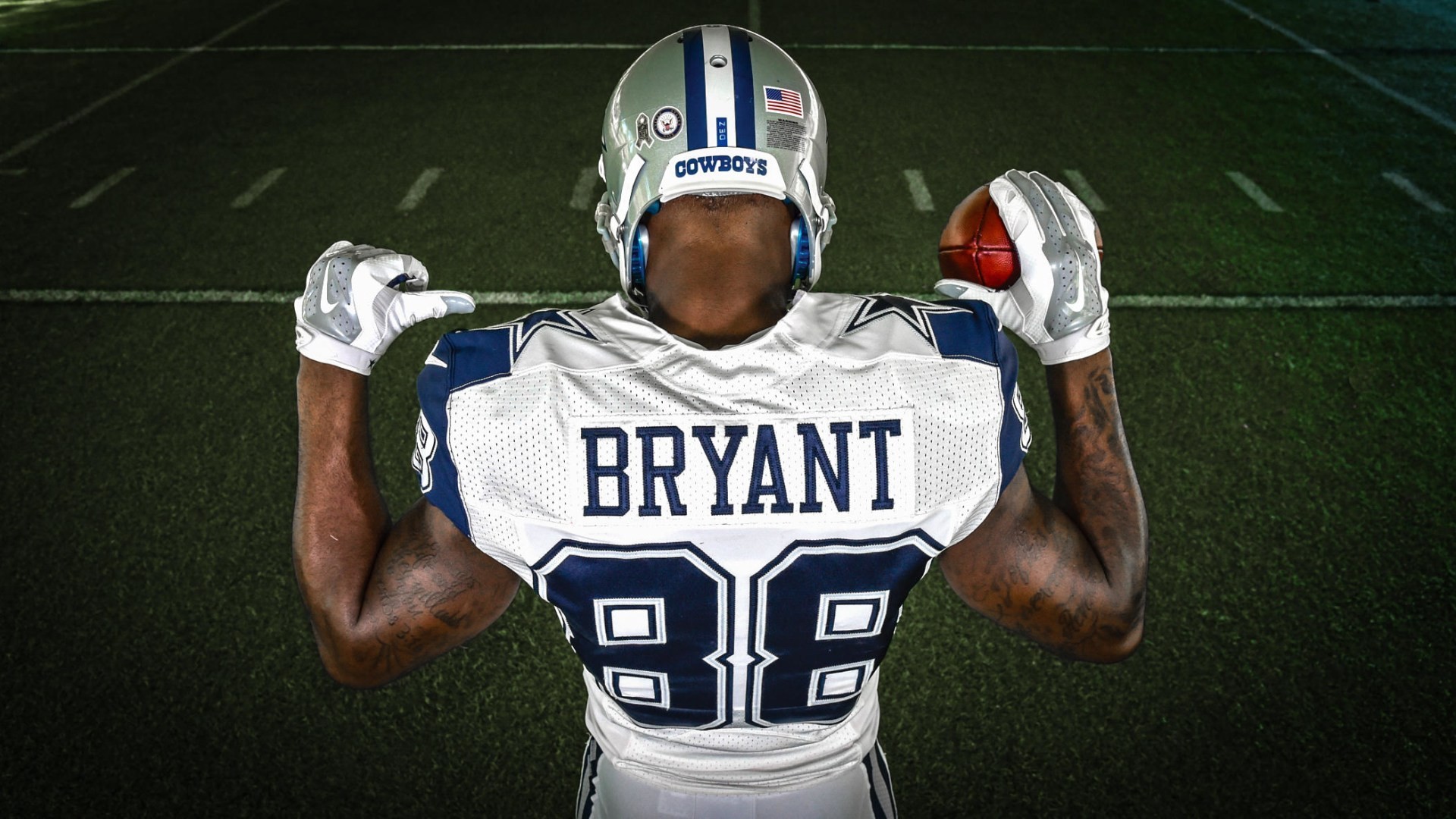 1920x1080 NFL Dez Bryant Dallas Cowboys 1080p HD Wallpaper Background