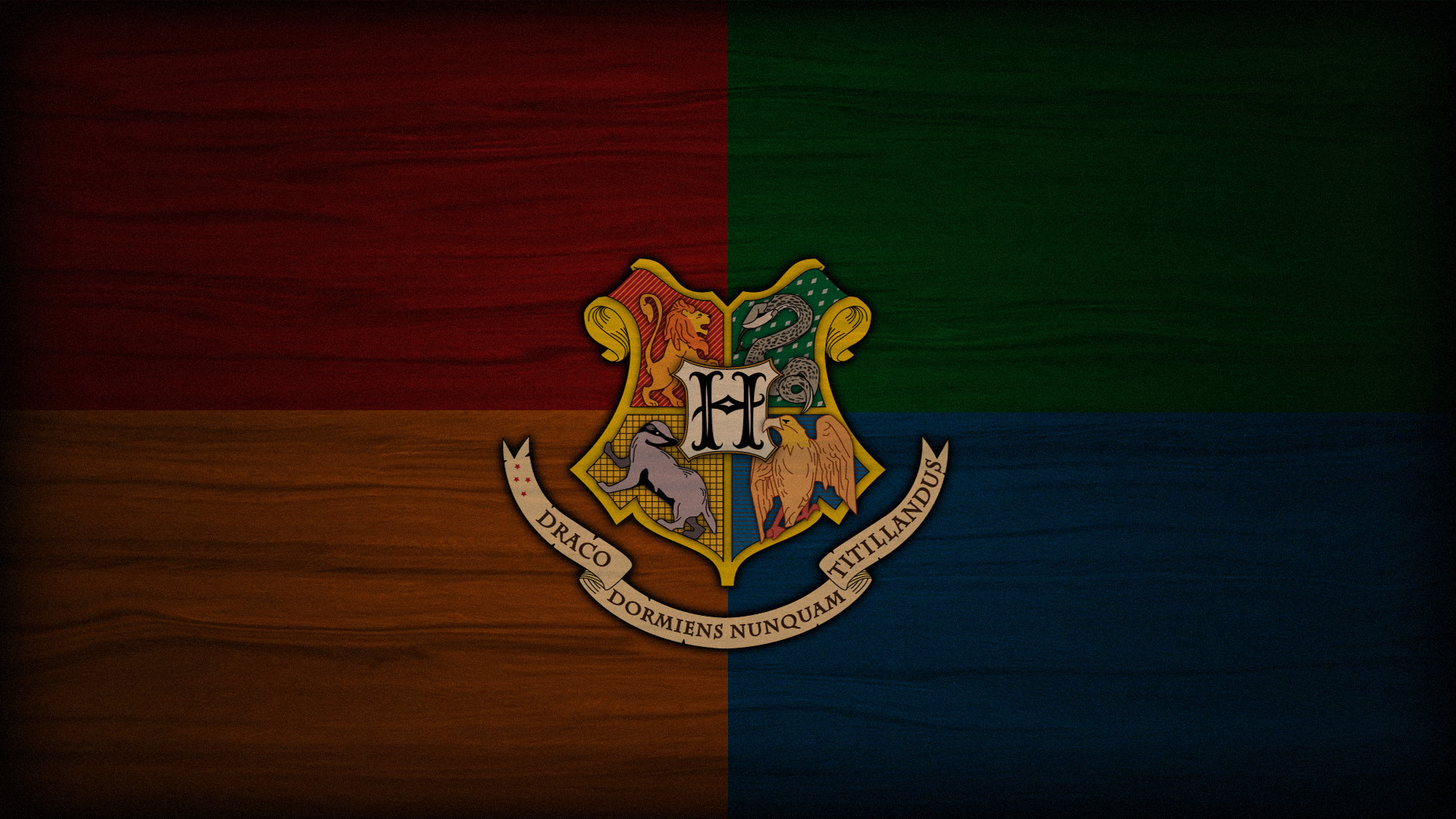 1920x1080 Hogwarts Crest Wallpaper
