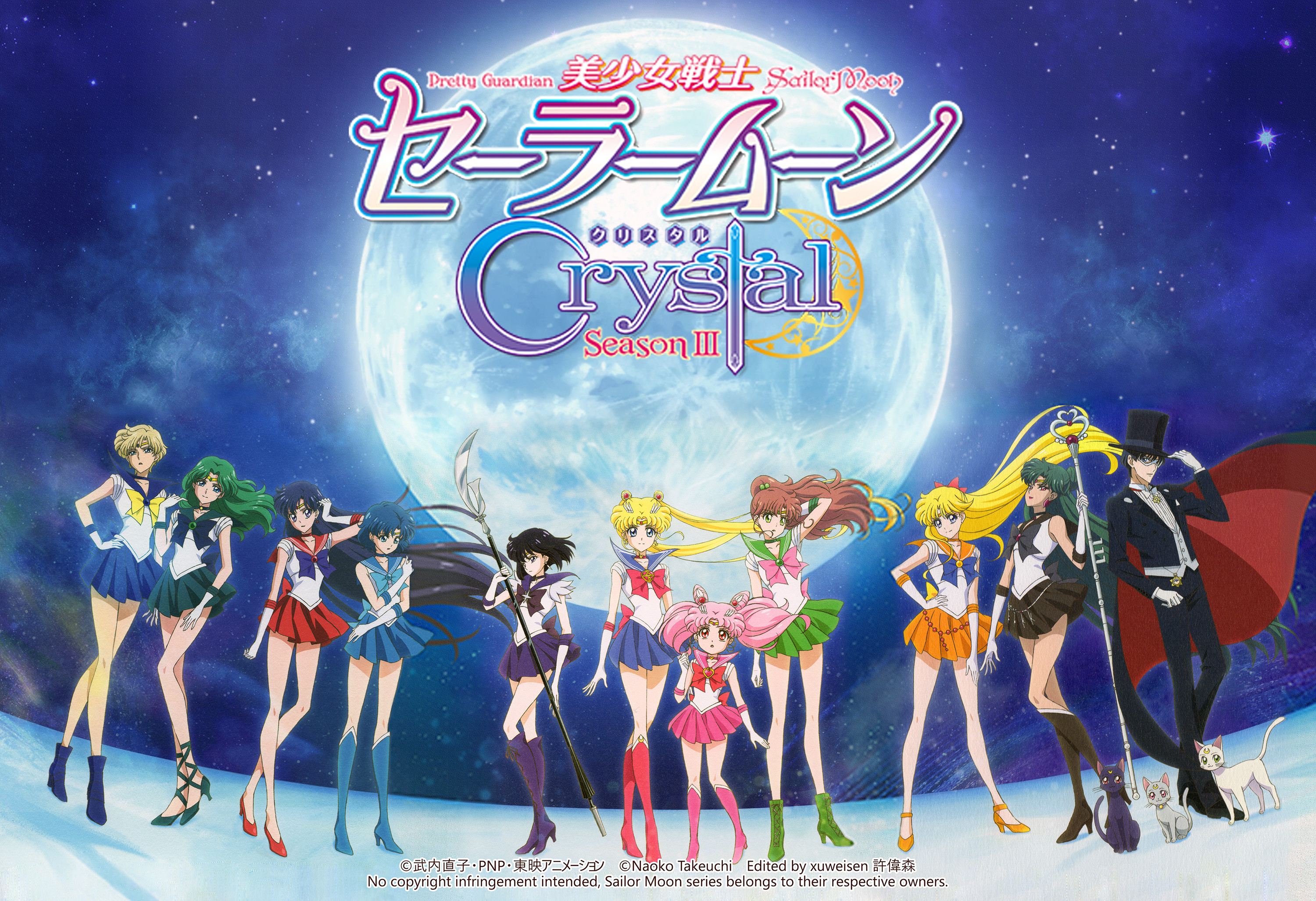 3000x2054 Sailor Moon Crystal Wallpapers Hd Resolution