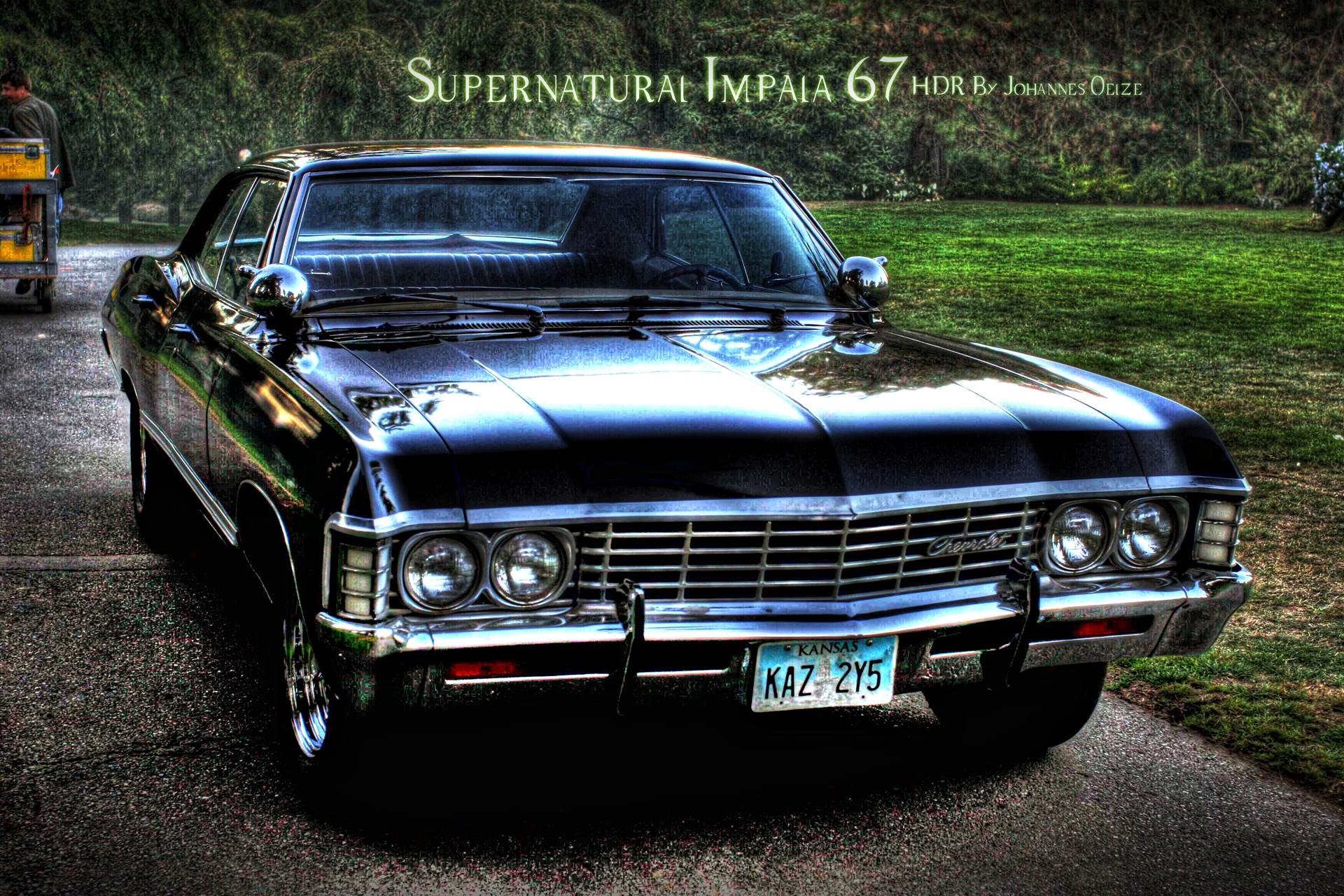 1920x1280 1967 Chevy Impala --- If I'm going old school, this would be my car. Just  like the one in Supernatural.