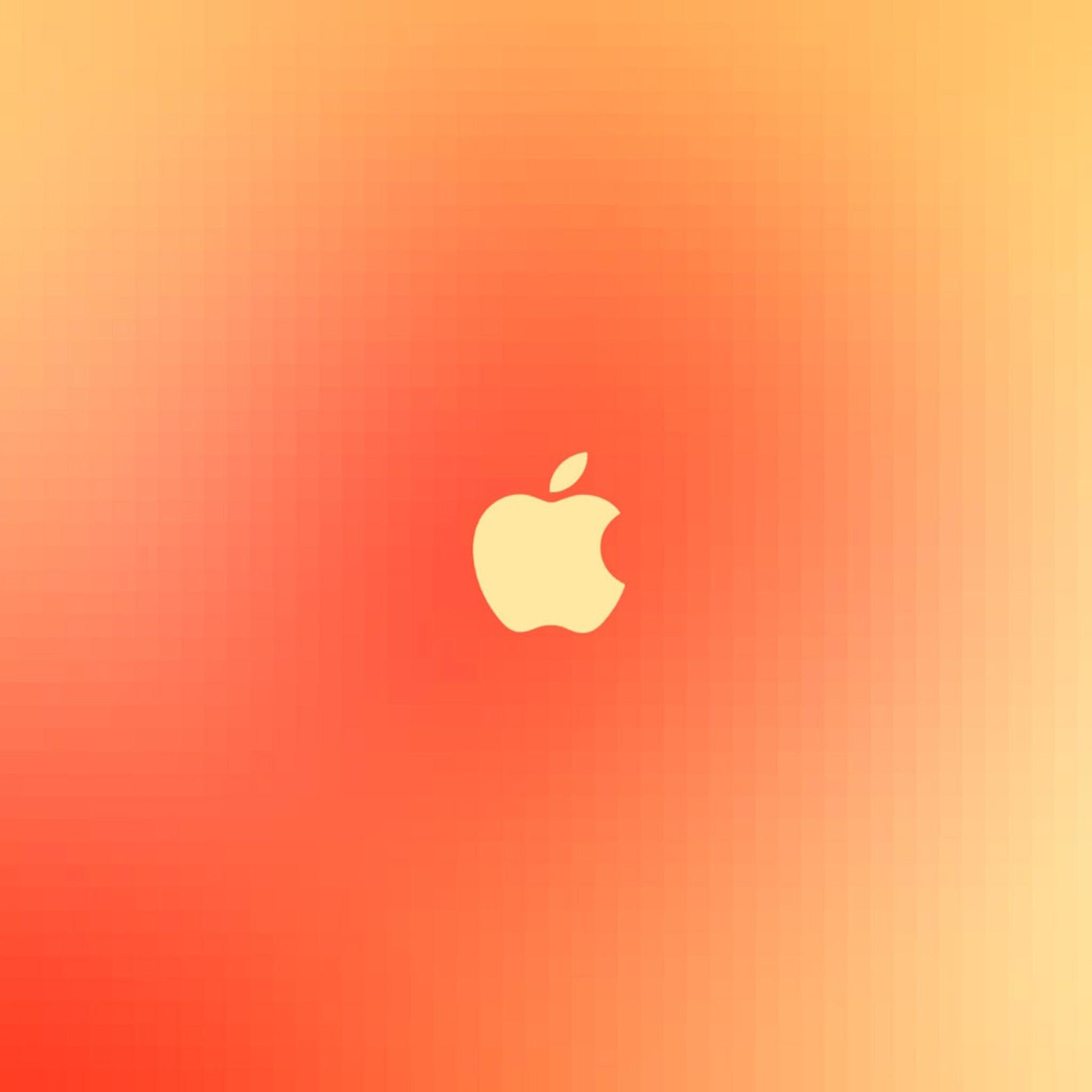 2048x2048 #iPad #retina #wallpaper #pink & #orange #APPLE