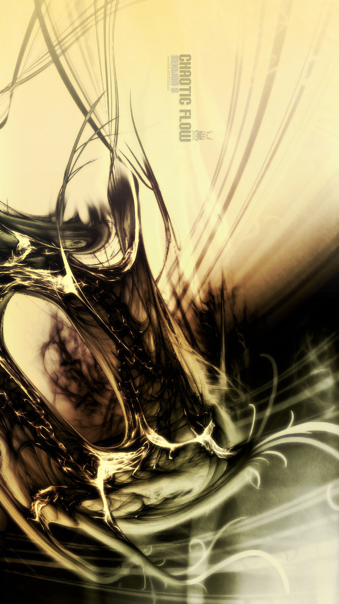 1080x1920 Champagne gold abstract iPhone wallpaper