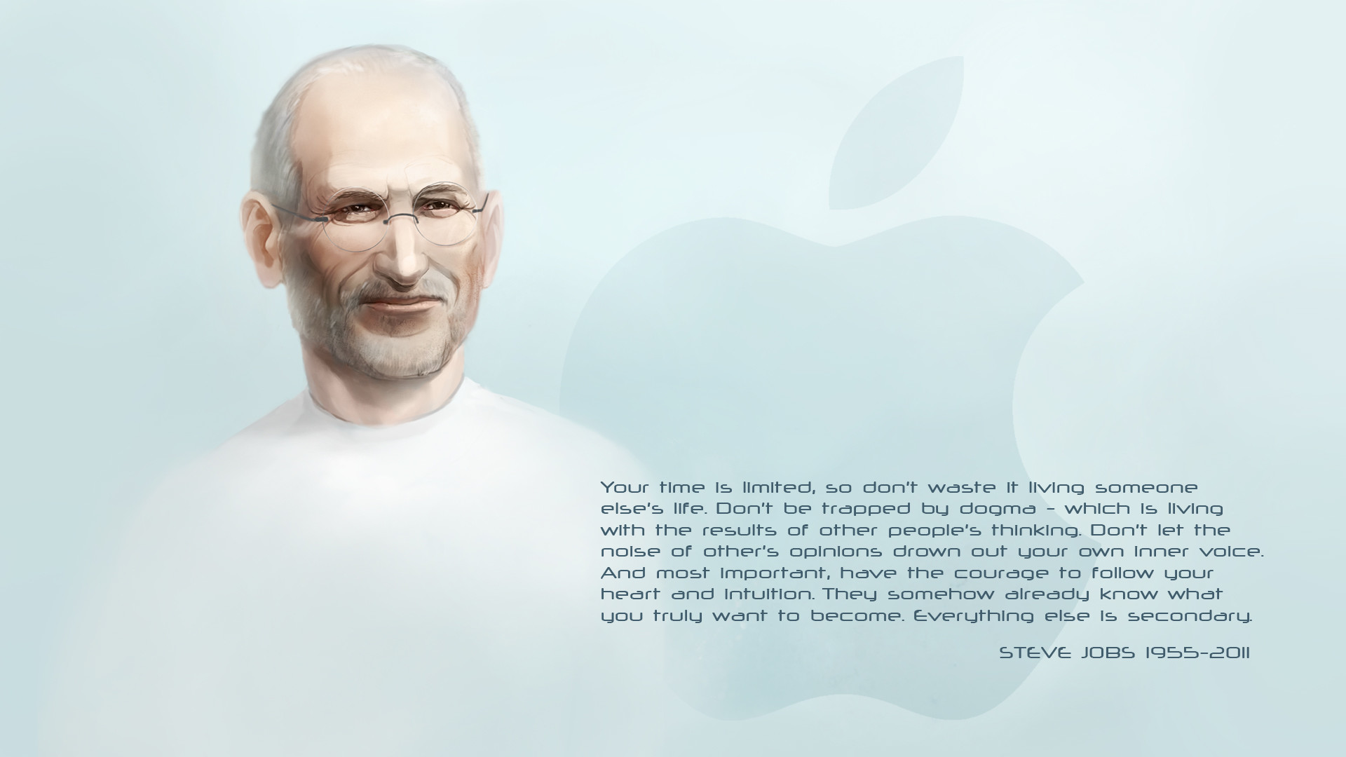 1920x1080 Three Inspiring Quotes by Steve Jobs That Should be Placed on Your Desktop