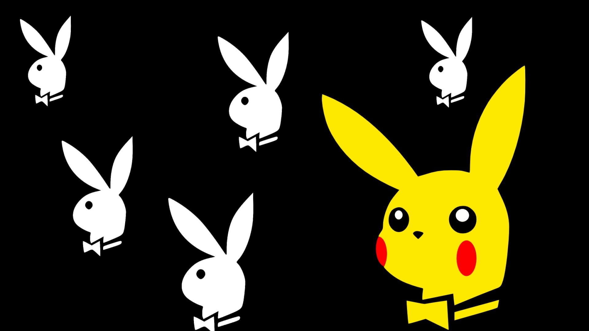 1920x1080  Pikachu Playboy. How to set wallpaper on your desktop? Click the  download link from above and set the wallpaper on the desktop from your OS.