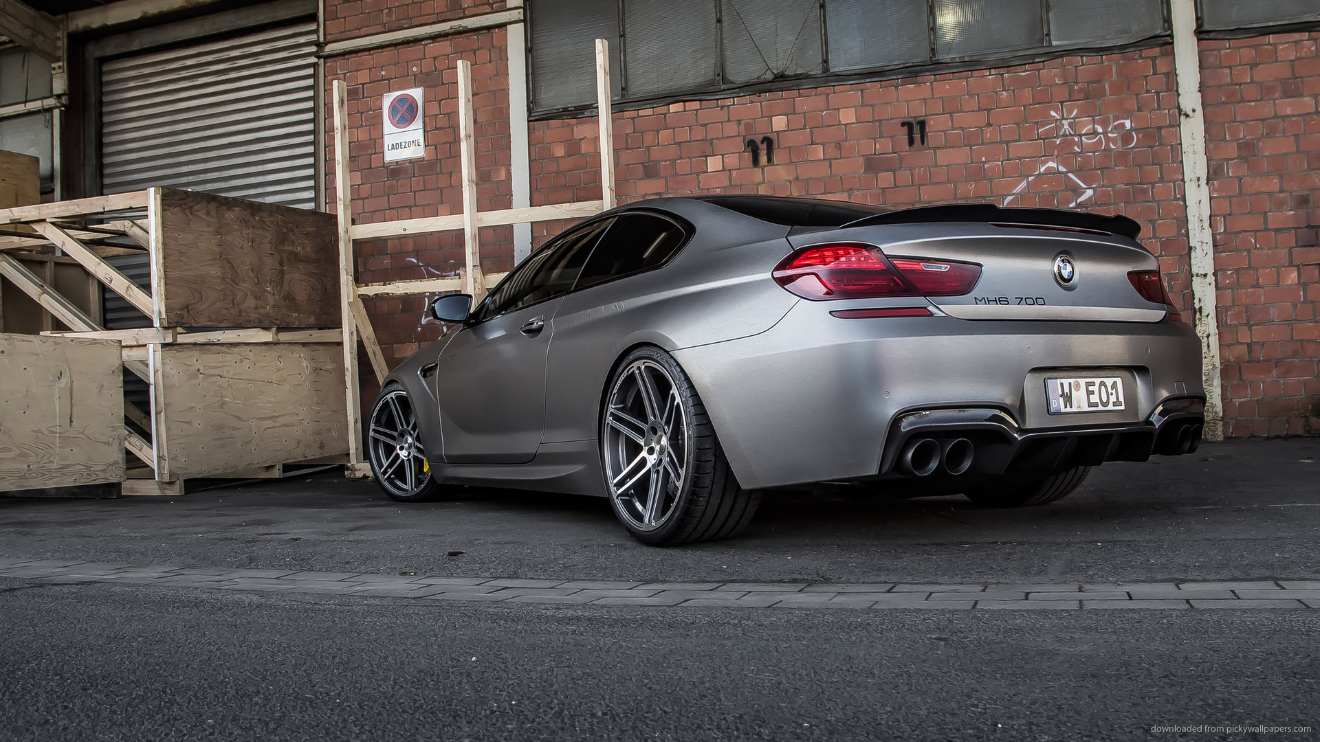 1920x1080 Manhart MH6 700 BMW M6 Back for 