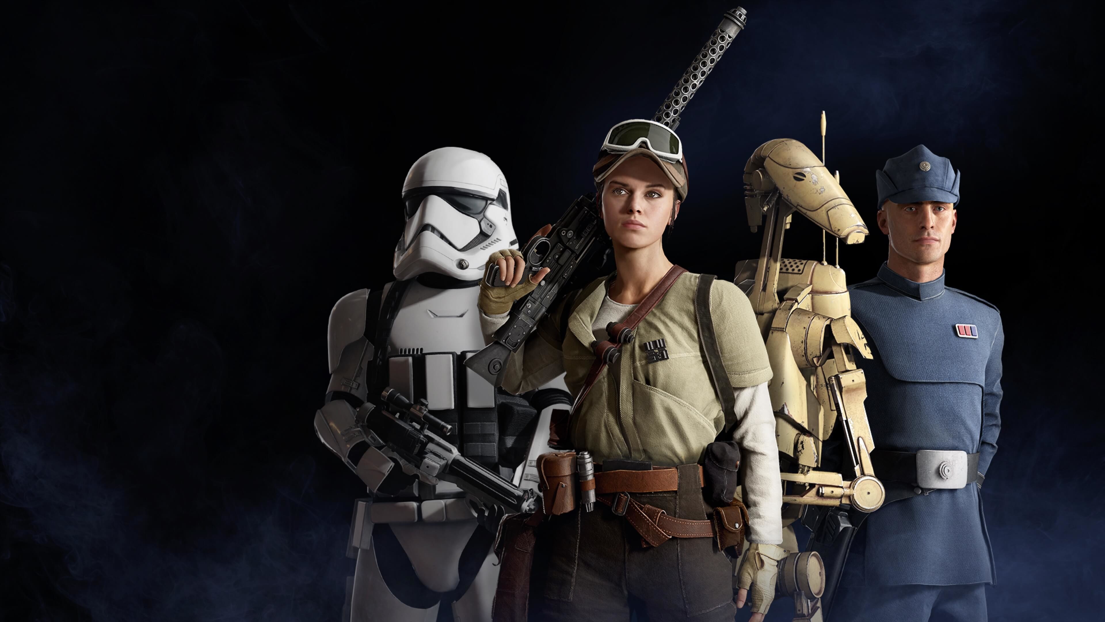 3840x2160 Star Wars EA Battlefront 2 Wallpaper HD Hi Res