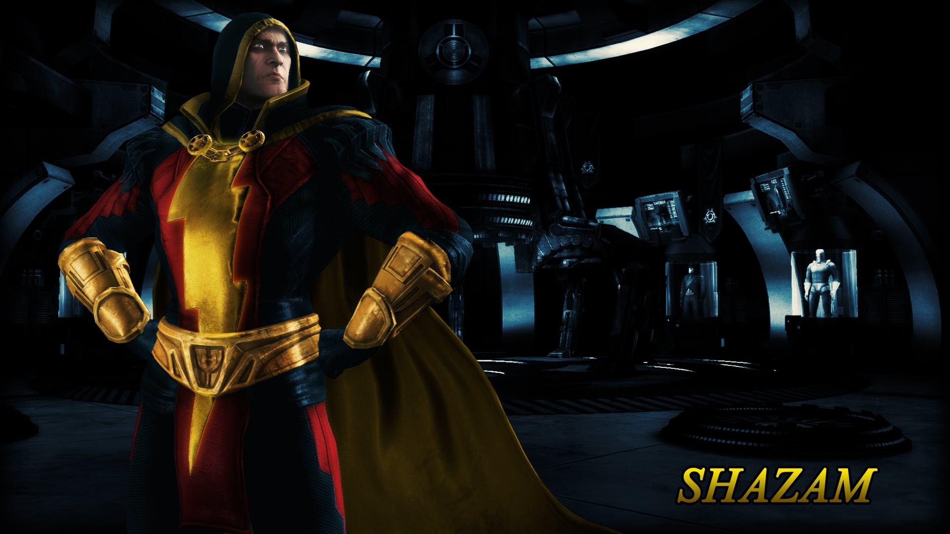 1920x1080 In the 7th wallpaper is Shazam (Regime) from Injustice - Gods Among Us