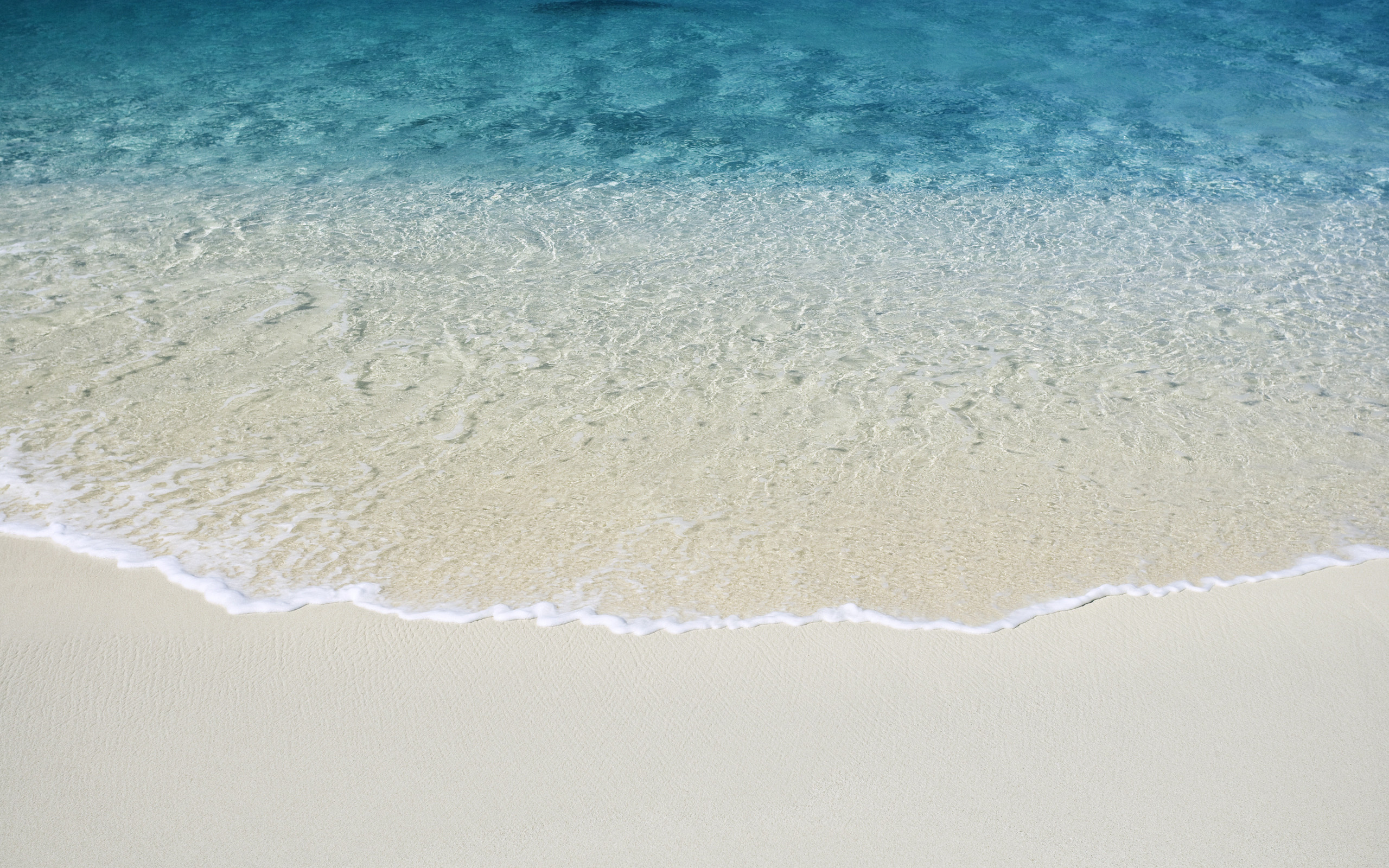 2560x1600 Beach Wallpaper & Sand Sea Ocean Water