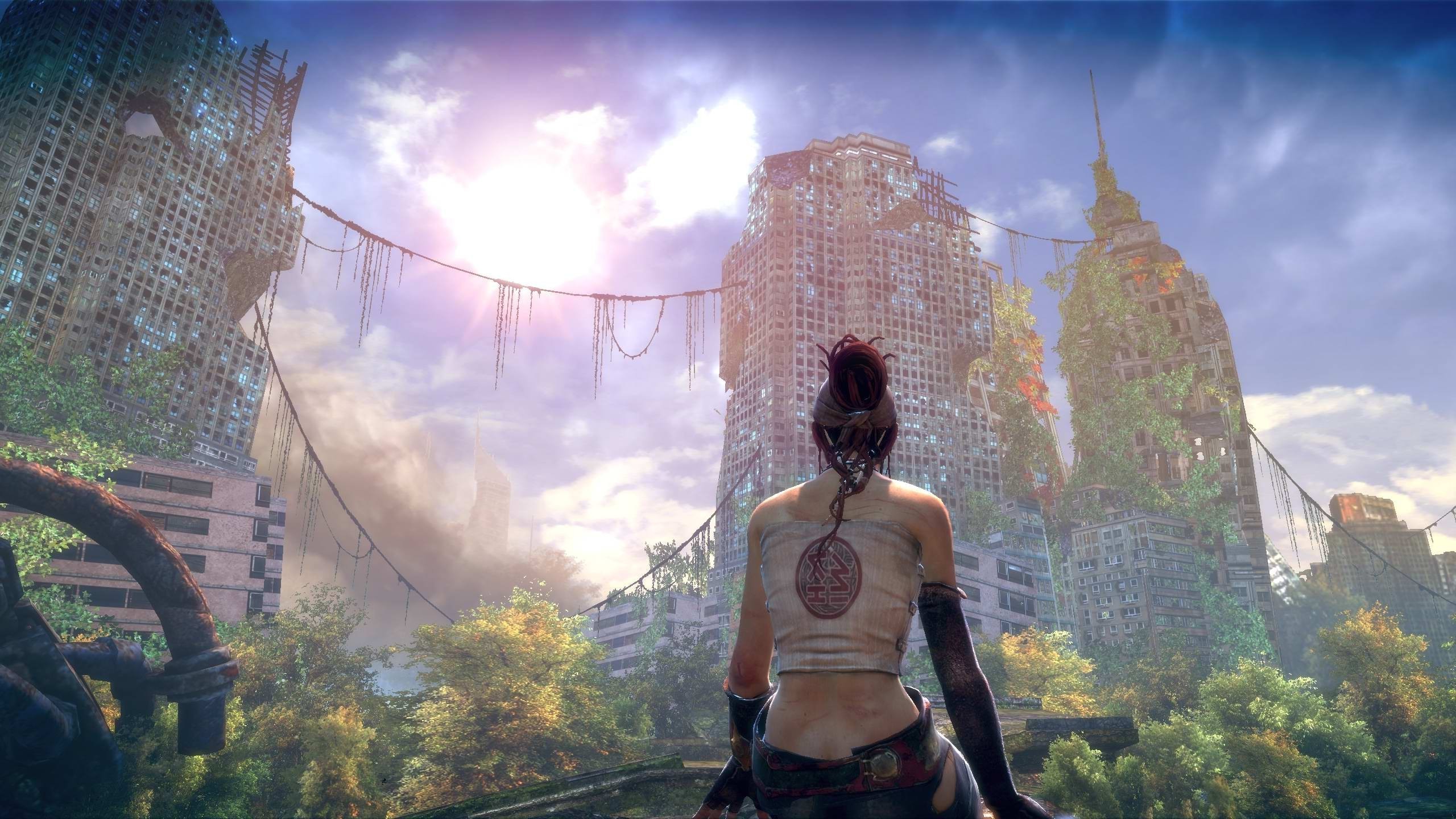 2560x1440 Abandoned City, Video Games, Ruin, Enslaved: Odyssey To The West Wallpapers  HD / Desktop and Mobile Backgrounds