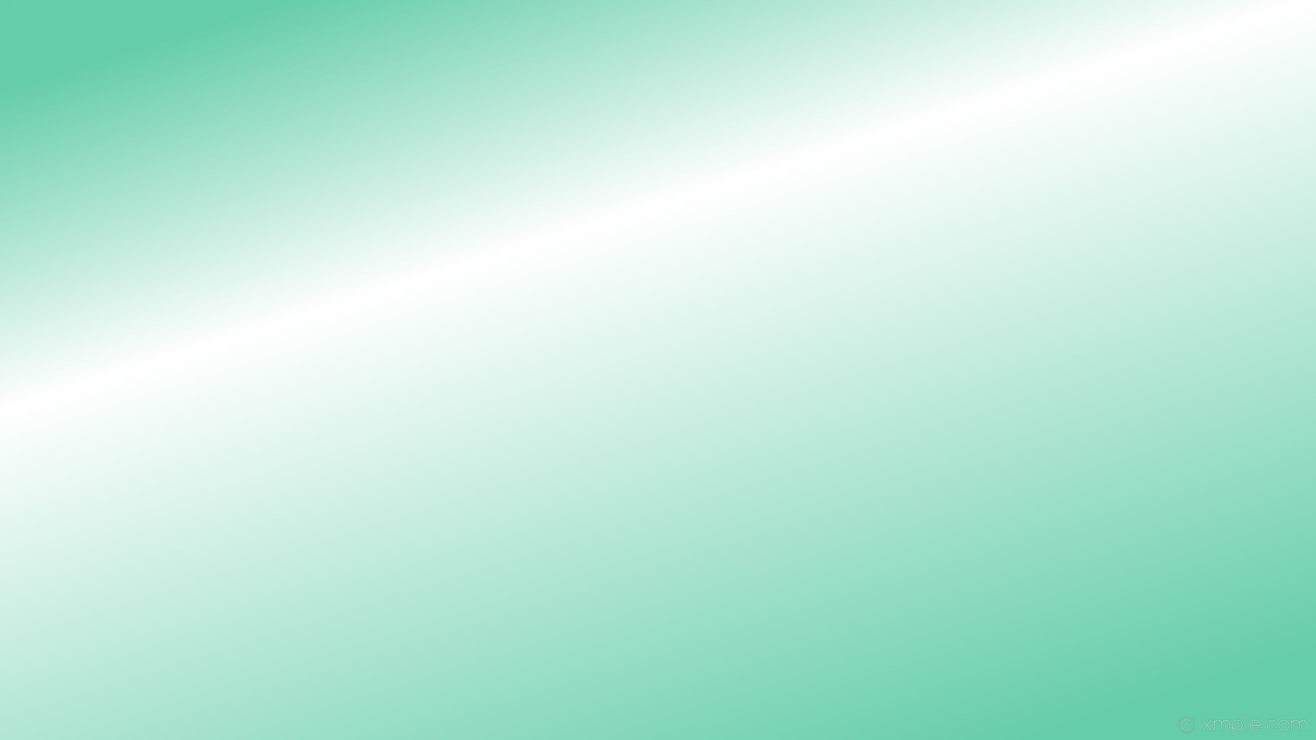 1920x1080 wallpaper gradient white linear green highlight medium aquamarine #66cdaa  #ffffff 315Â° 67%