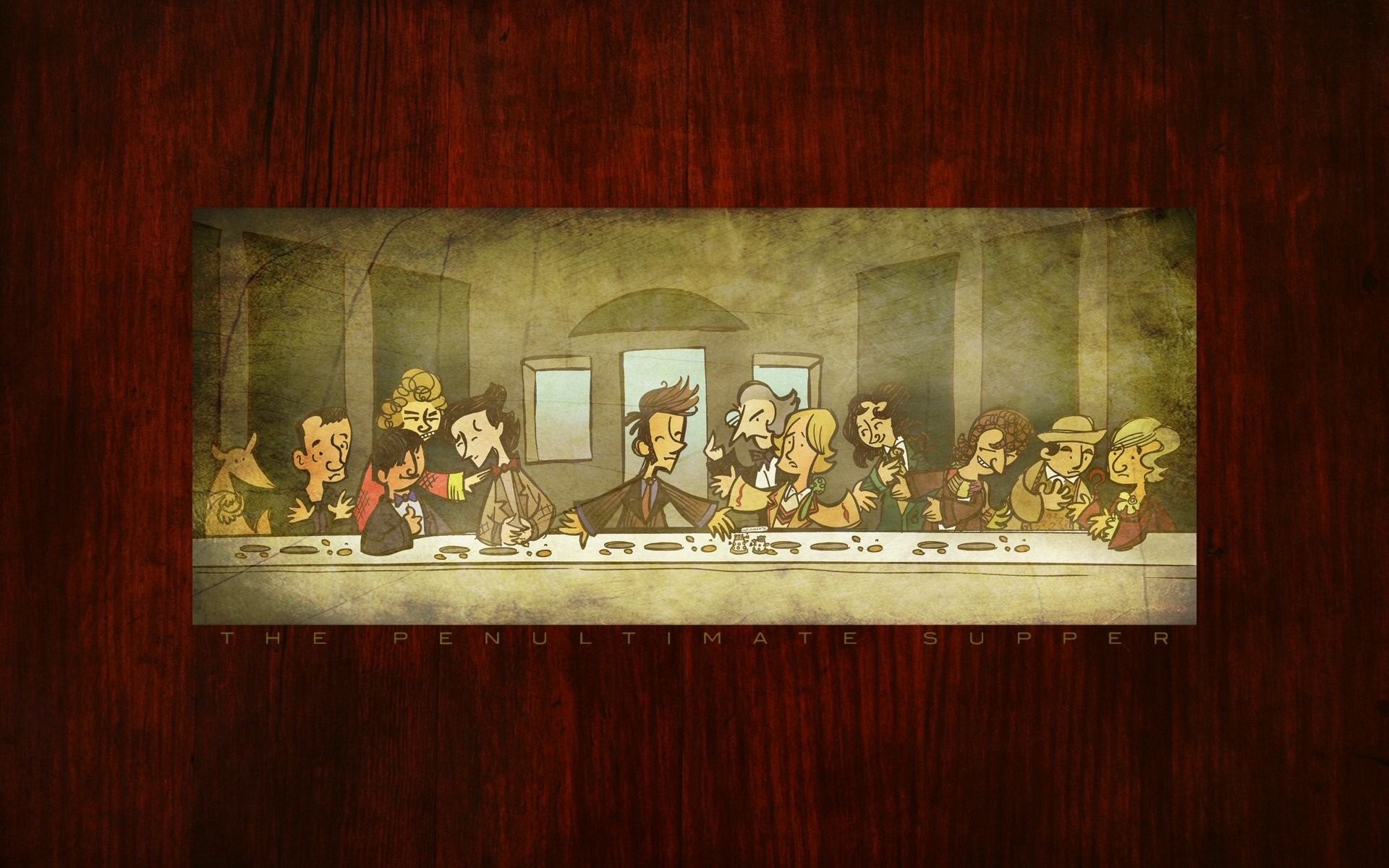 1920x1200 Doctor Who Last Supper