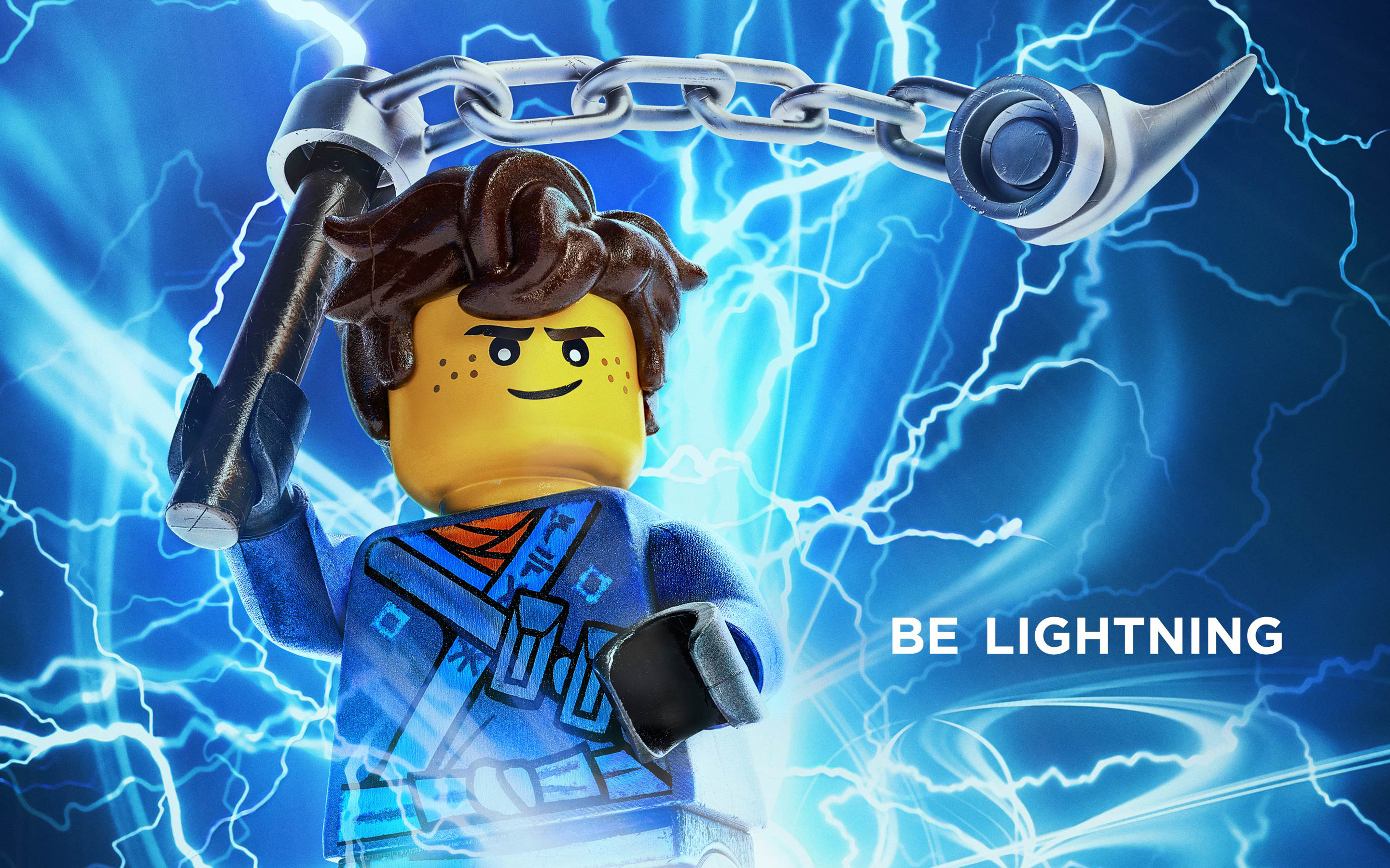 2880x1800 Jay Be Lightning The Lego Ninjago Movie 2017