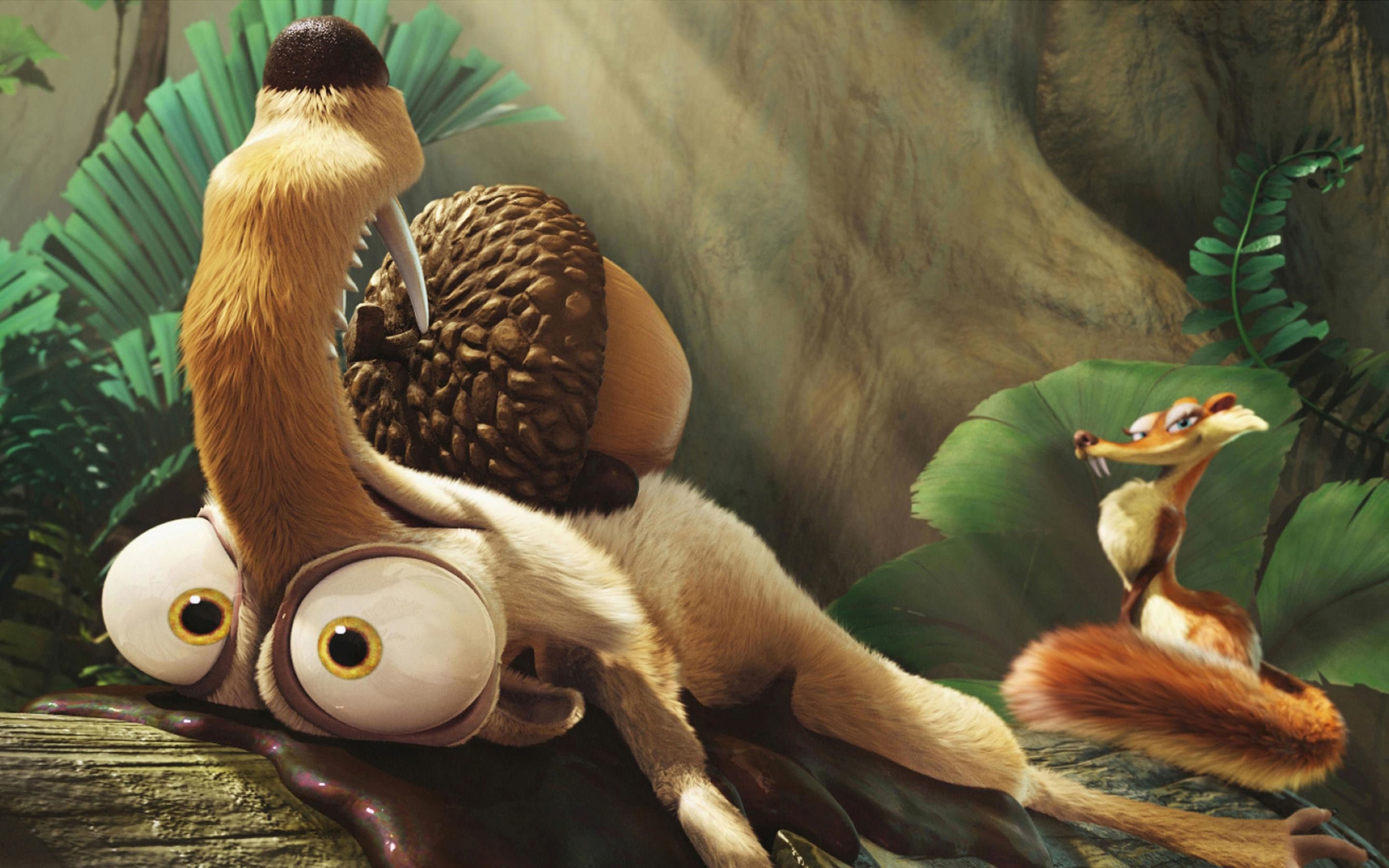 2880x1800 Ice Age: Dawn of the Dinosaurs, cartoon, gray, ice age, squirrel