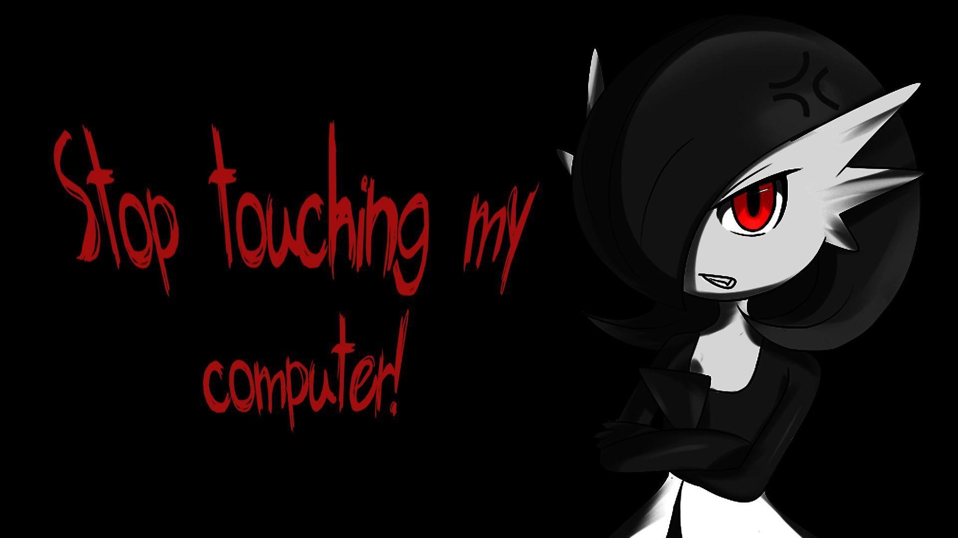 1920x1080 Don't touch my computer! (Guardevoir) by Fimbulknight on DeviantArt