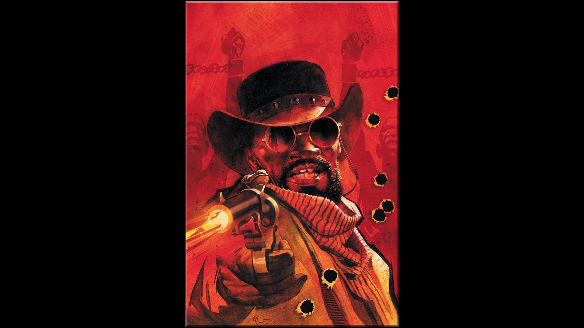 1920x1080 Tarantino Jamie Foxx Spaghetti Django Unchained Cowboy wallpaper
