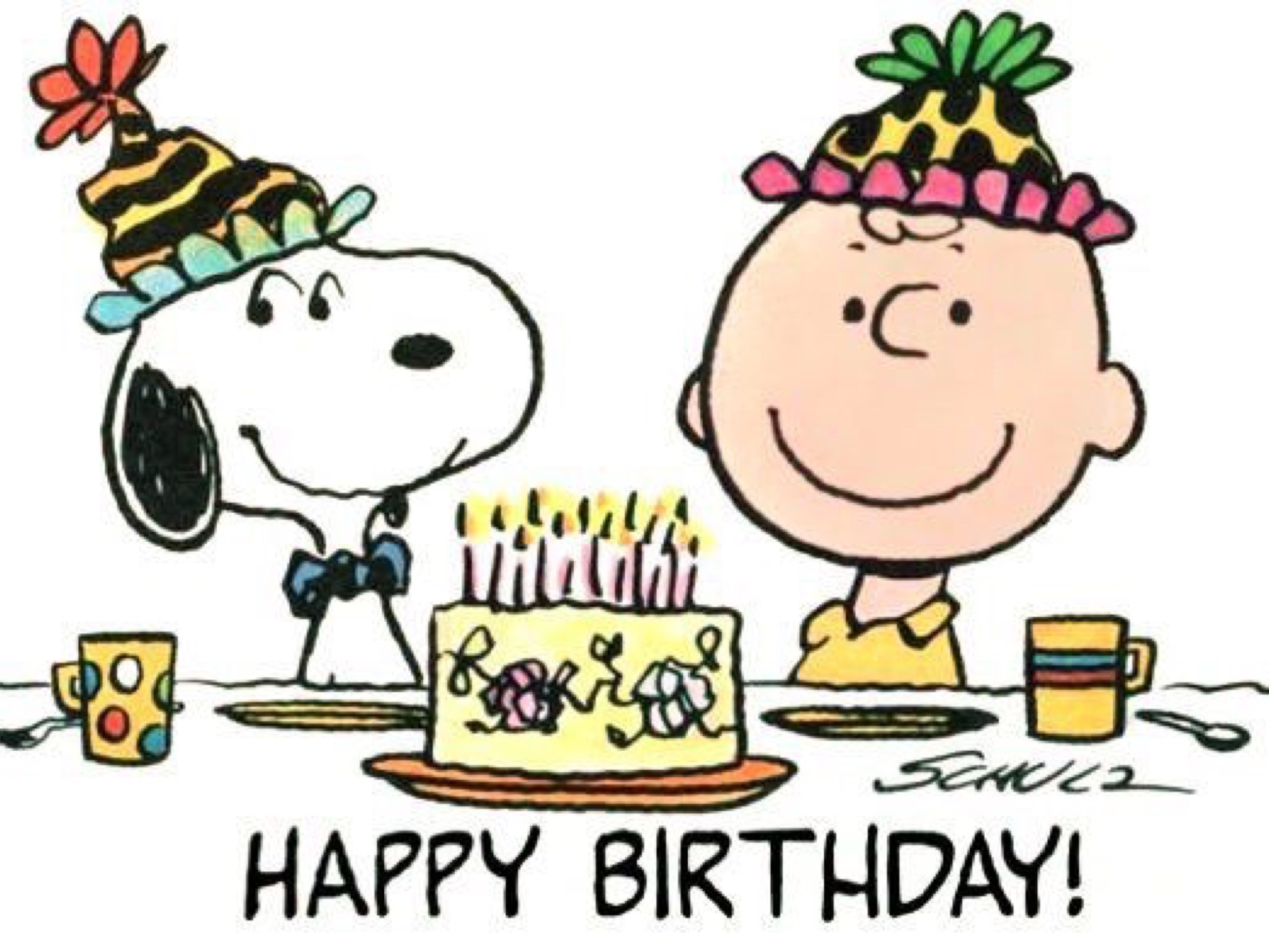 2048x1536 Happy Birthday Charlie Brown
