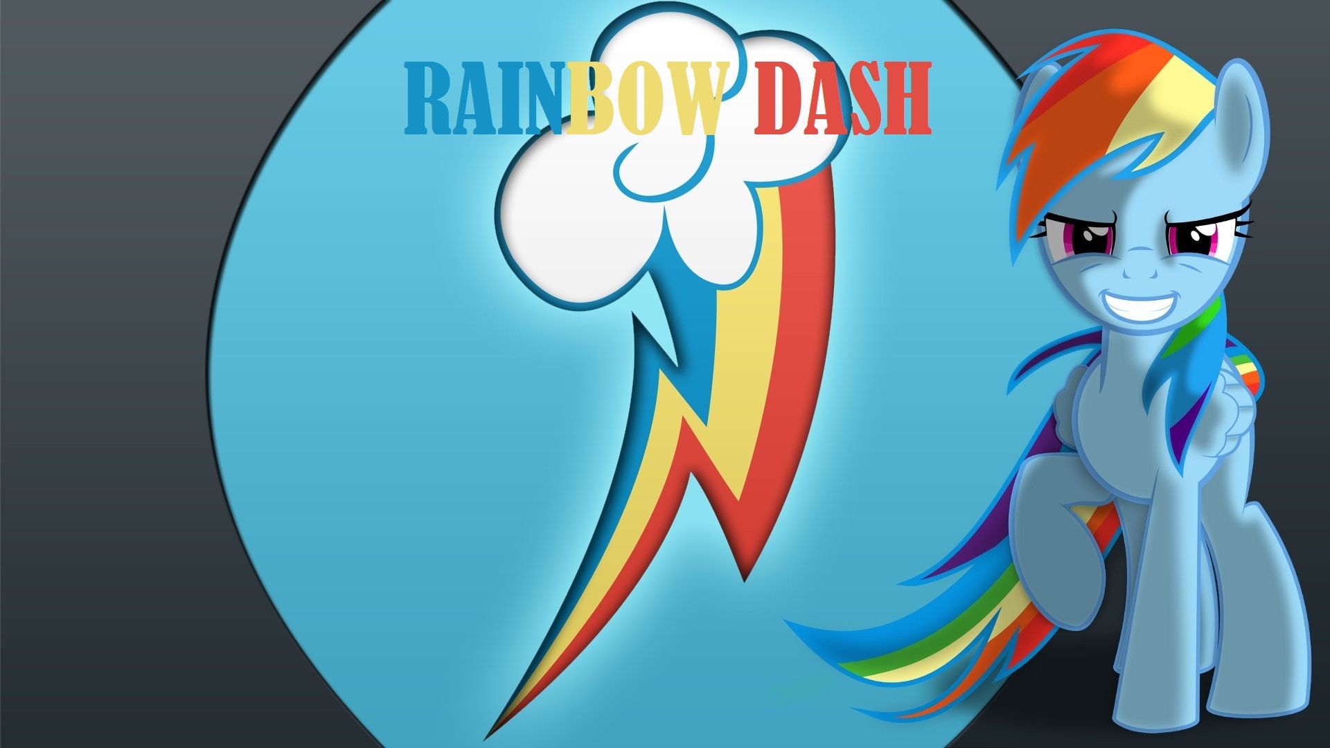 1920x1080 Wallpaper Awesome Rainbow Dash by Barrfind Wallpaper Awesome Rainbow Dash  by Barrfind