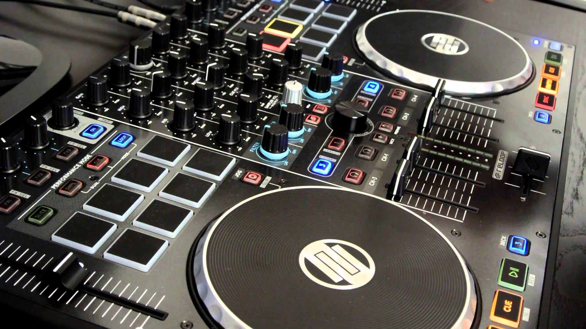 1920x1080 Reloop Terminal Mix 8 Professional Serato DJ Controller HD-Video Review -  YouTube