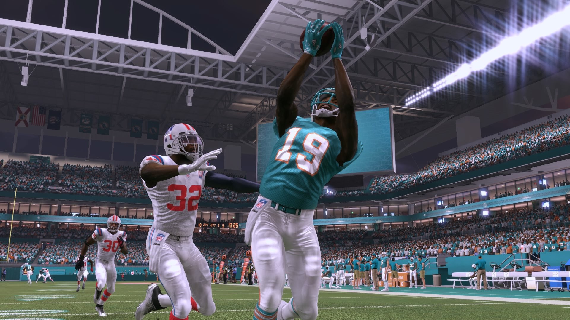 1920x1080 Jakeem Grant reigns in great catch, makes it 24-10 Miami
