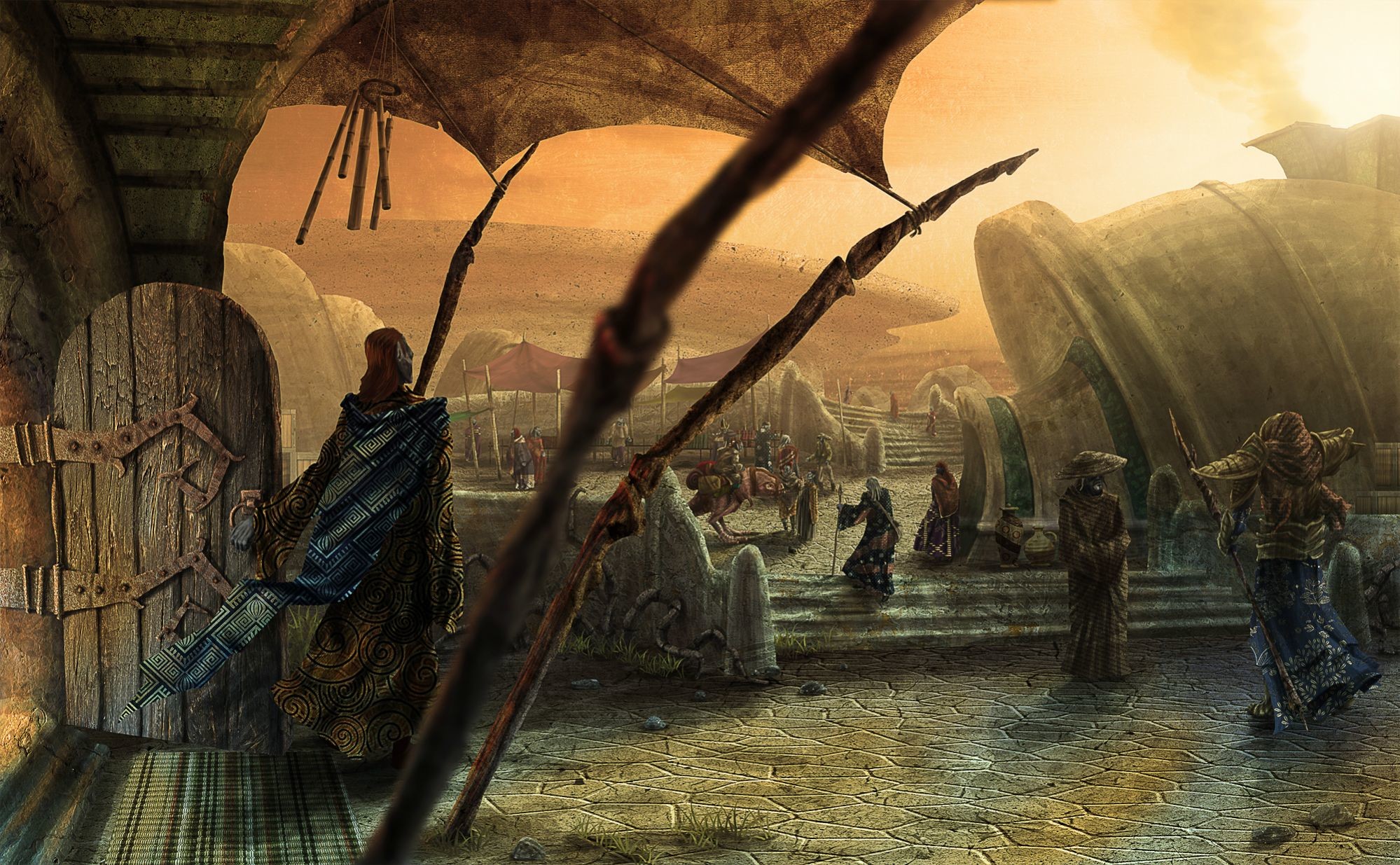 1999x1235 Request: Some cool Morrowind wallpapers; Scenery, Important people, just  cool shit in general. (i loaded a small album of examples, enjoy) :  Morrowind