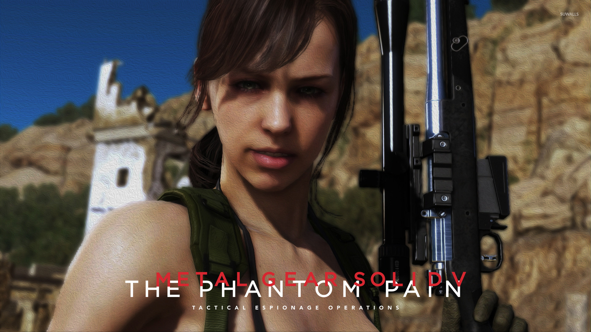 1920x1080 Quiet - Metal Gear Solid V: The Phantom Pain wallpaper - Game .