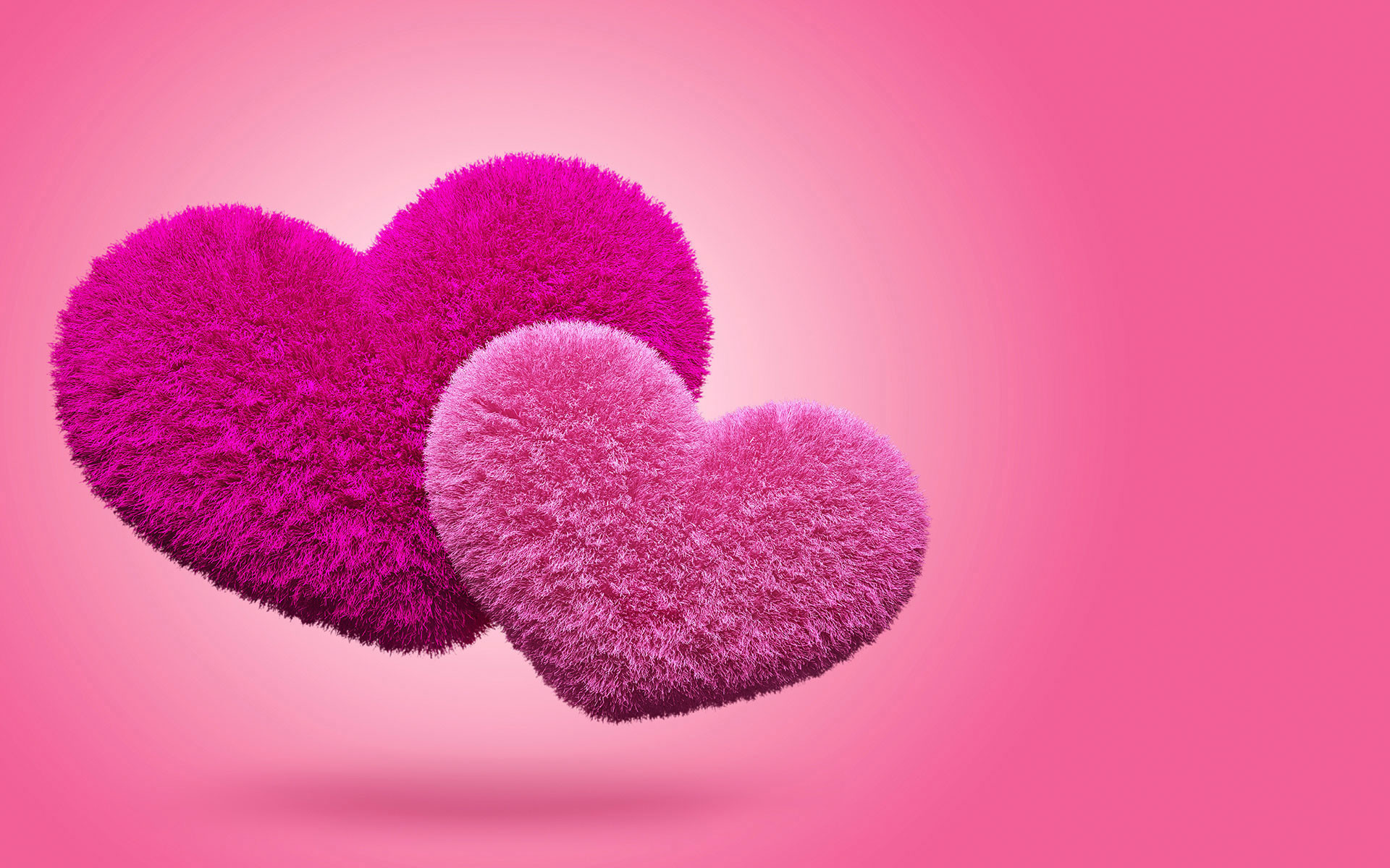 Pink Heart  Lovely Heart Wallpaper Download  MobCup