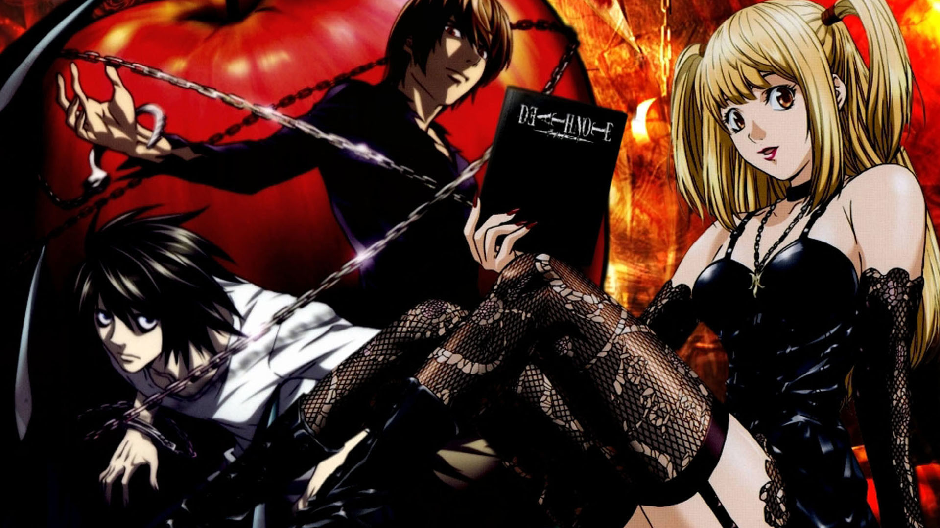 1920x1080 Death note, one of the best anime I've ever seen. | Digital Art | Pinterest  | Death note, Wallpaper and Wallpaper backgrounds