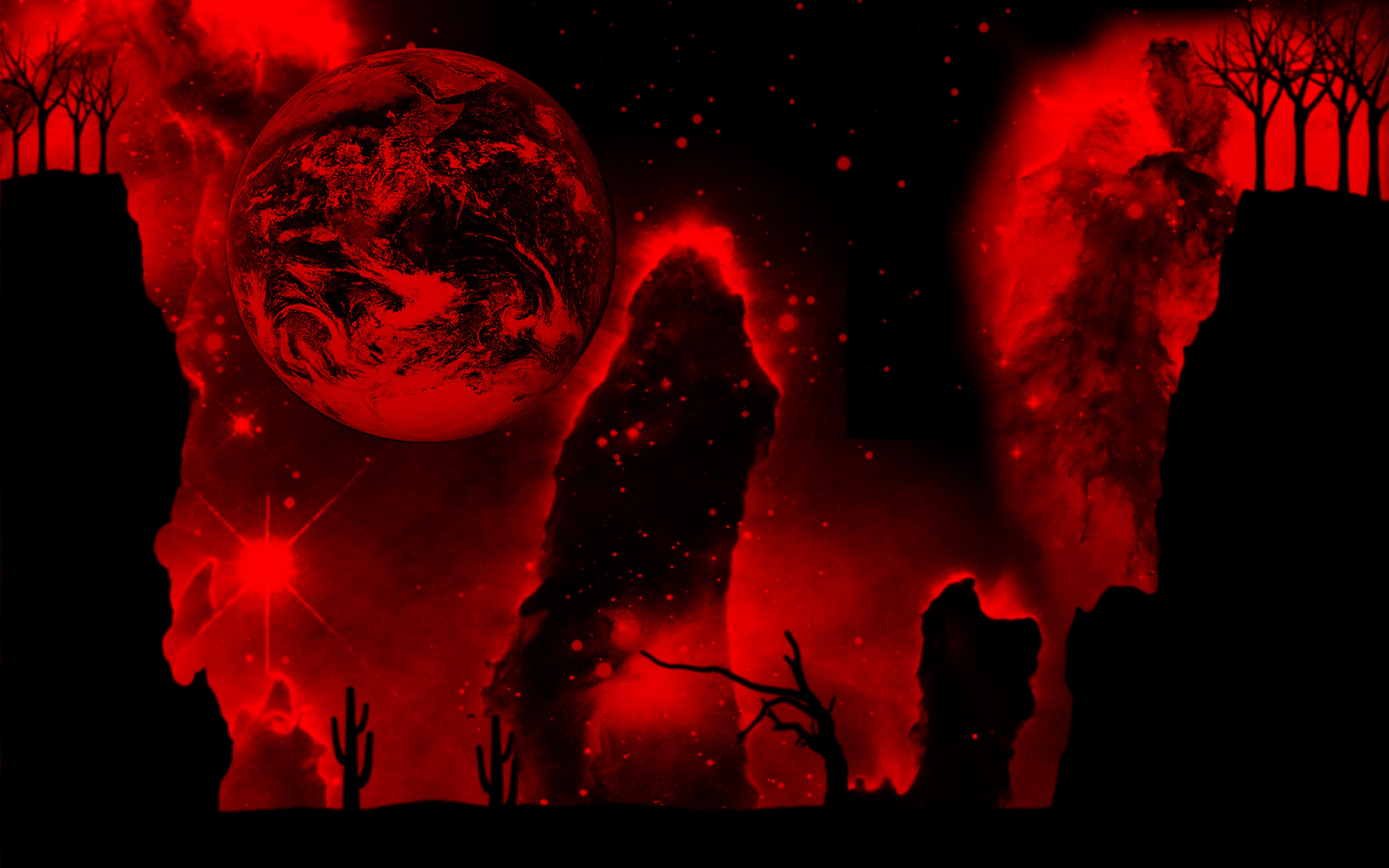 2560x1600 Adorable Red Moon Pictures, Red Moon Wallpapers (38 Wallpapers .