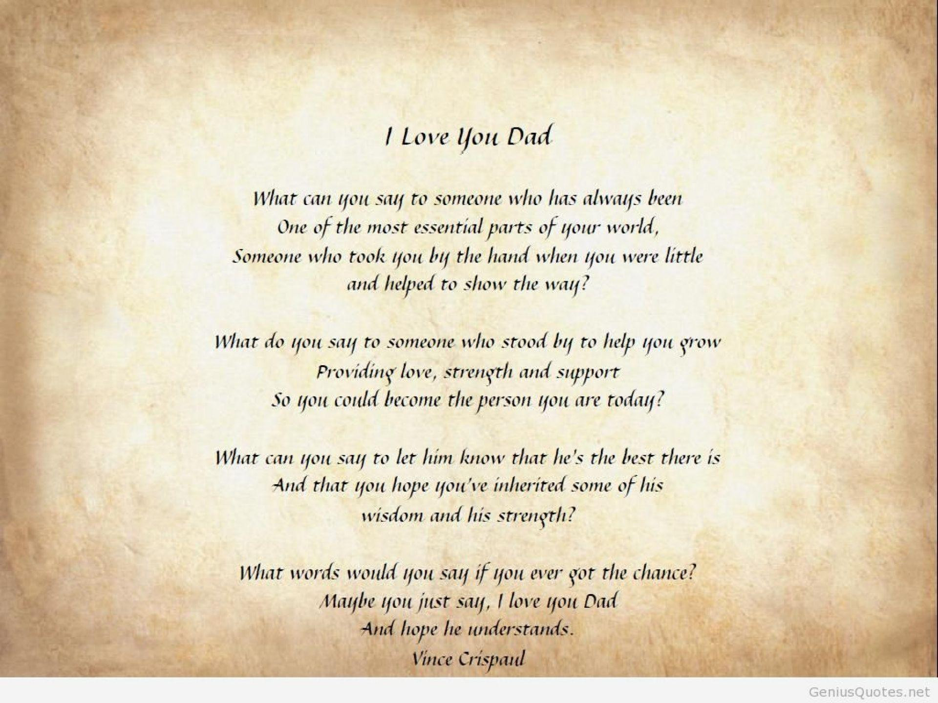 1920x1440 I Love You Dad Quotes From Daughter and I Love You Daddy Quotes From  Daughter Wallpapers