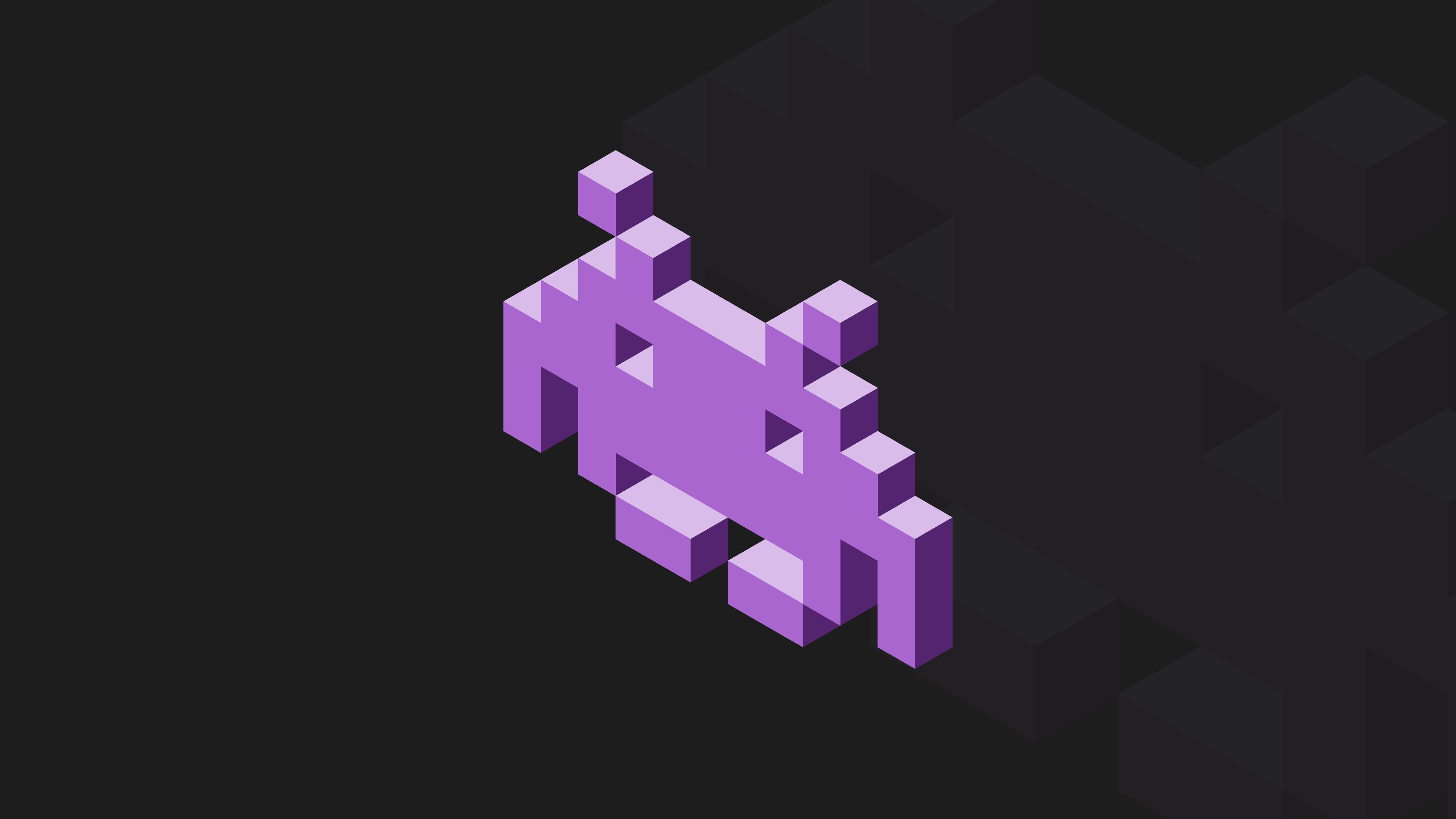 3840x2160 ... Space Invaders Wallpaper [4k] by ThePi7on