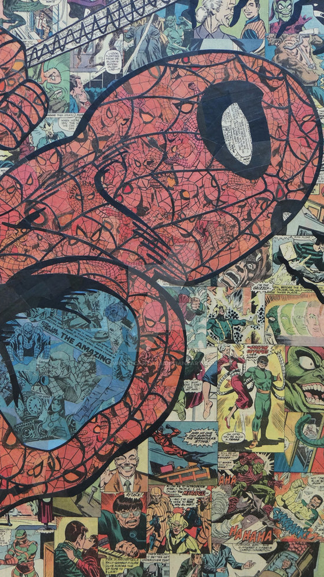 1080x1920 Marvel dc comics Â· Phone wallpaper from Zedge - Spiderman comic