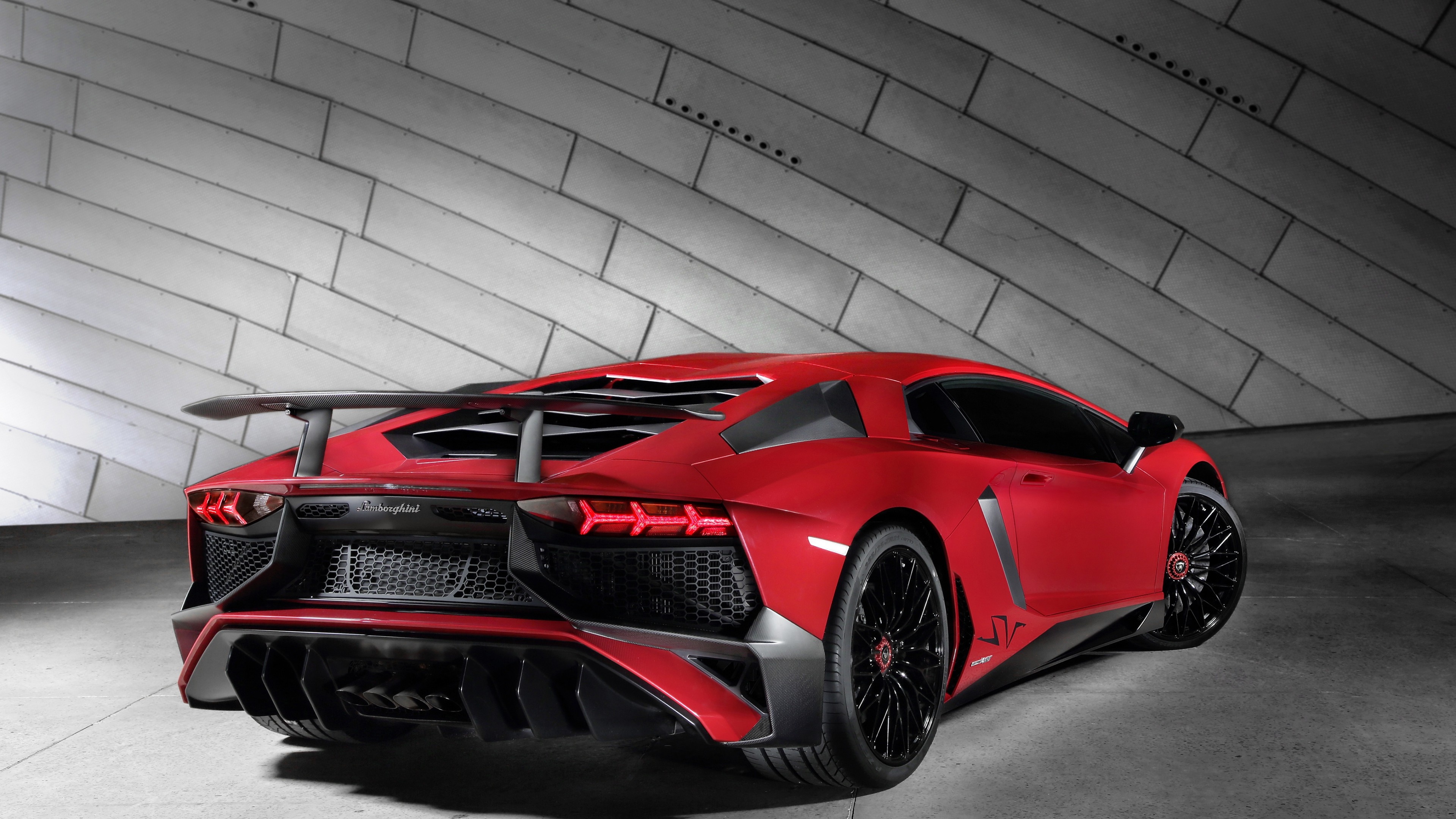 3840x2160 Red Lamborghini Veneno Wallpaper Hd Ultra Desktop Image
